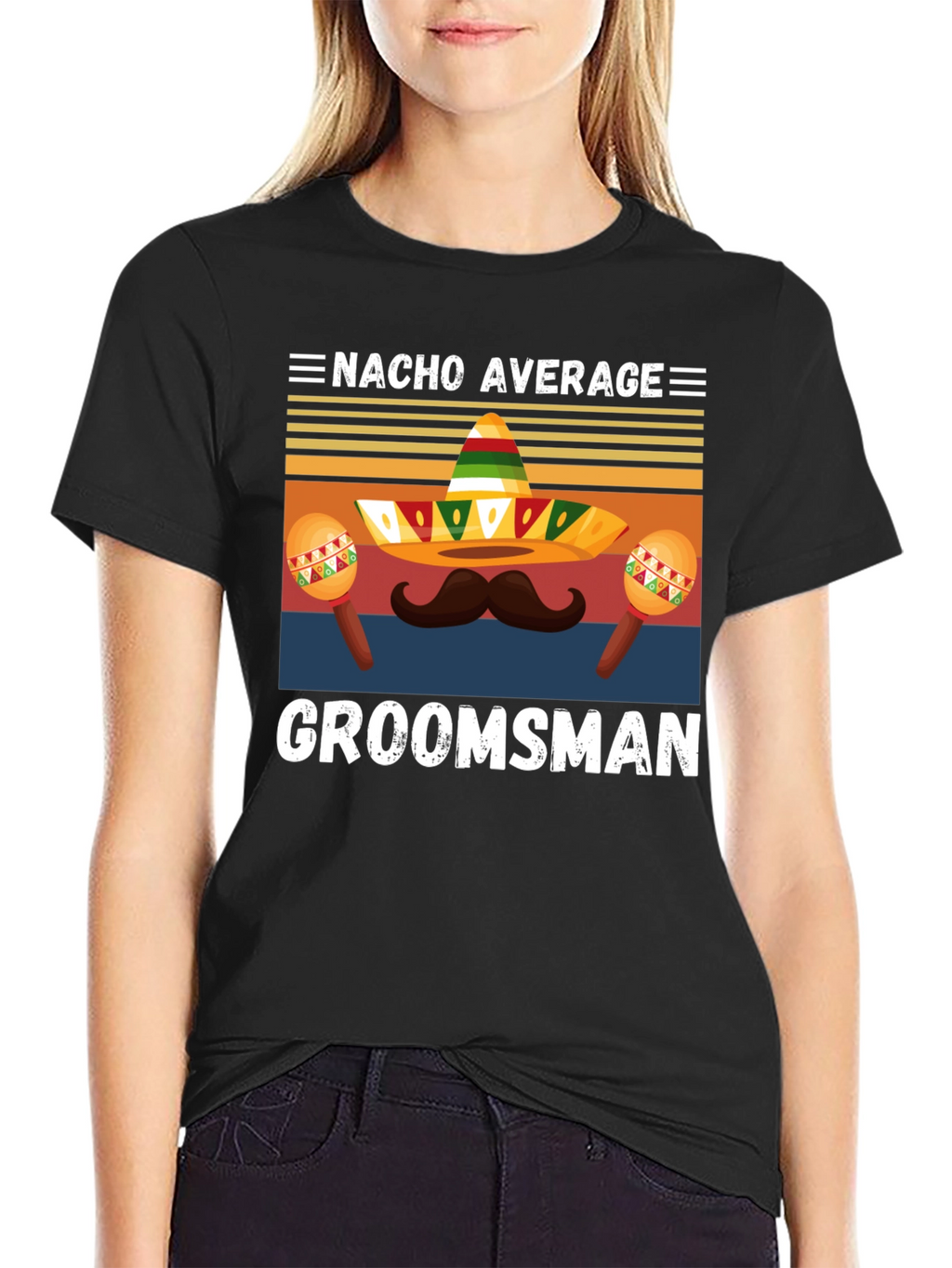 Nacho Average Groomsman T-Shirt