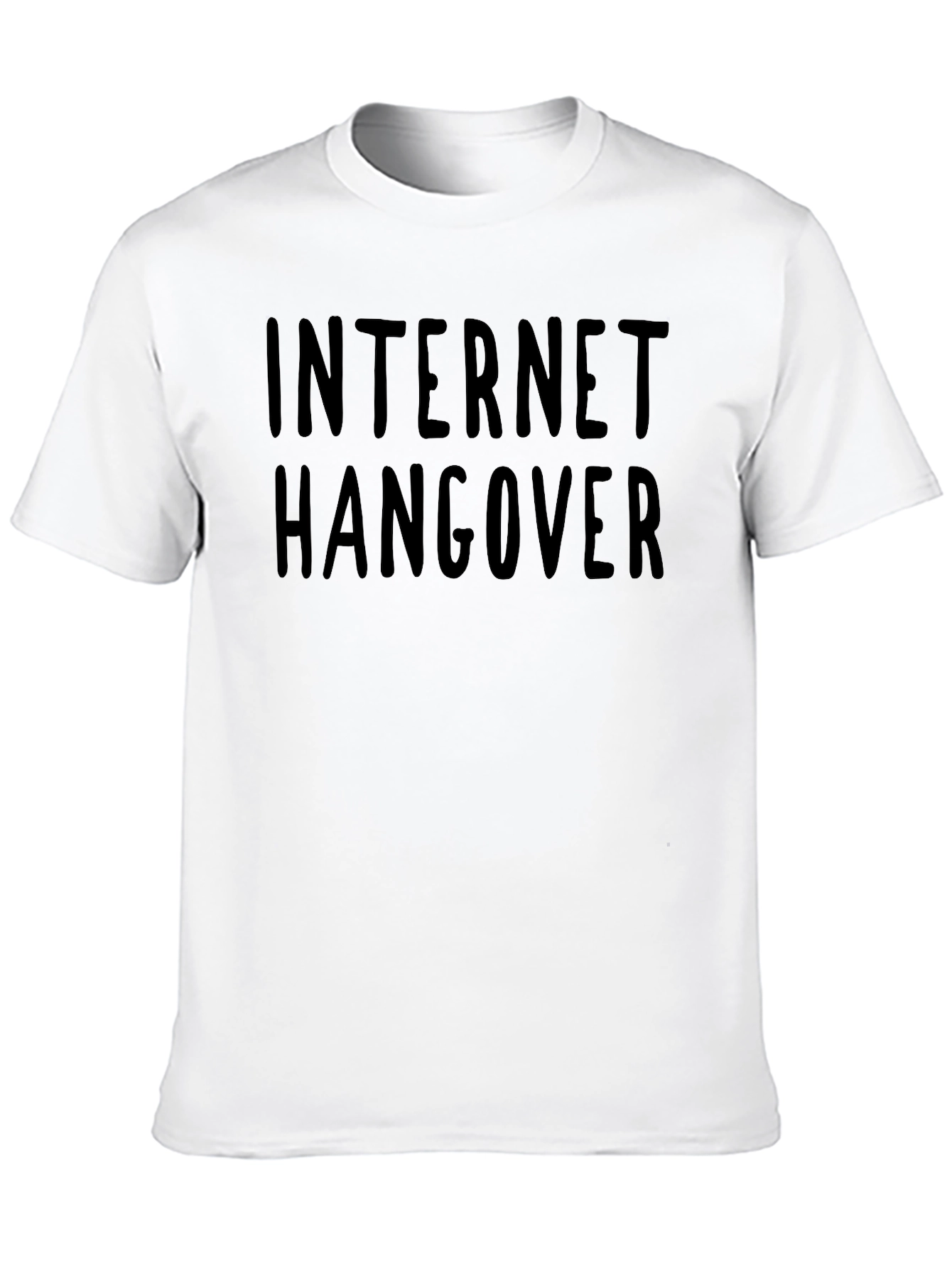 Internet Hangover Graphic Tee - Black