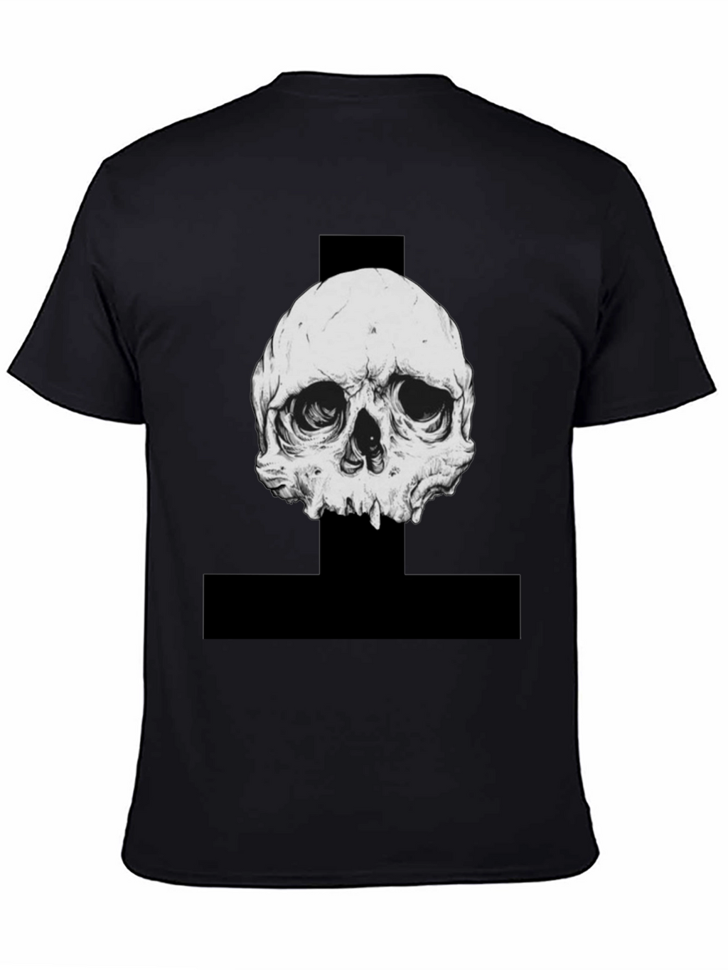 Skull Graphic Black T-Shirt