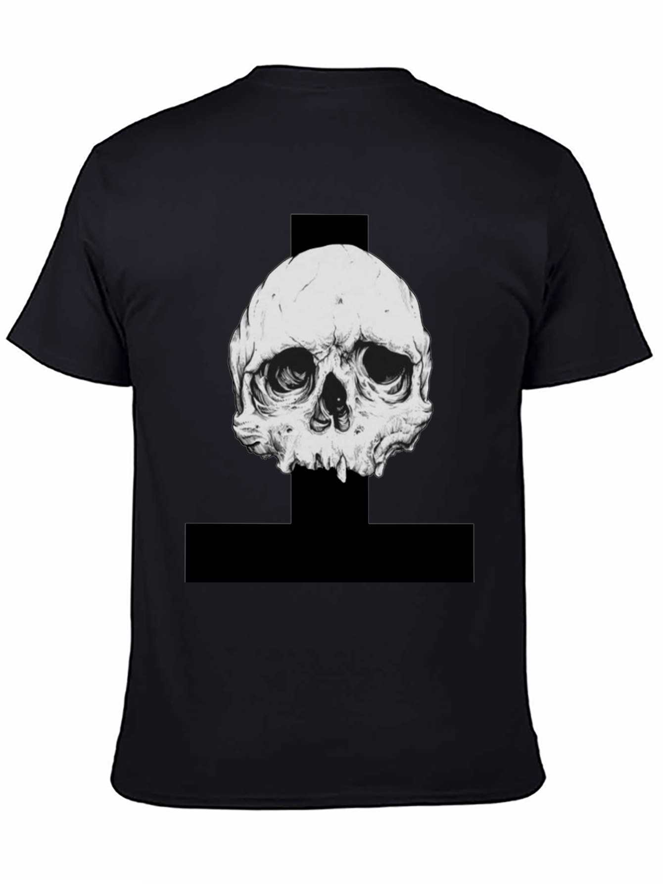 Skull Graphic Black T-Shirt