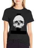Skull Graphic Black T-Shirt
