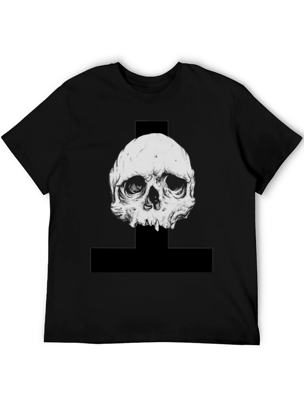 Skull Graphic Black T-Shirt