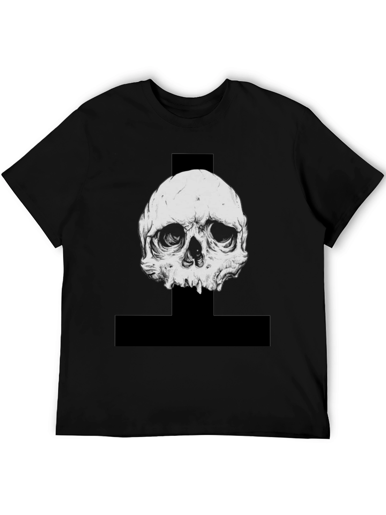 Skull Graphic Black T-Shirt