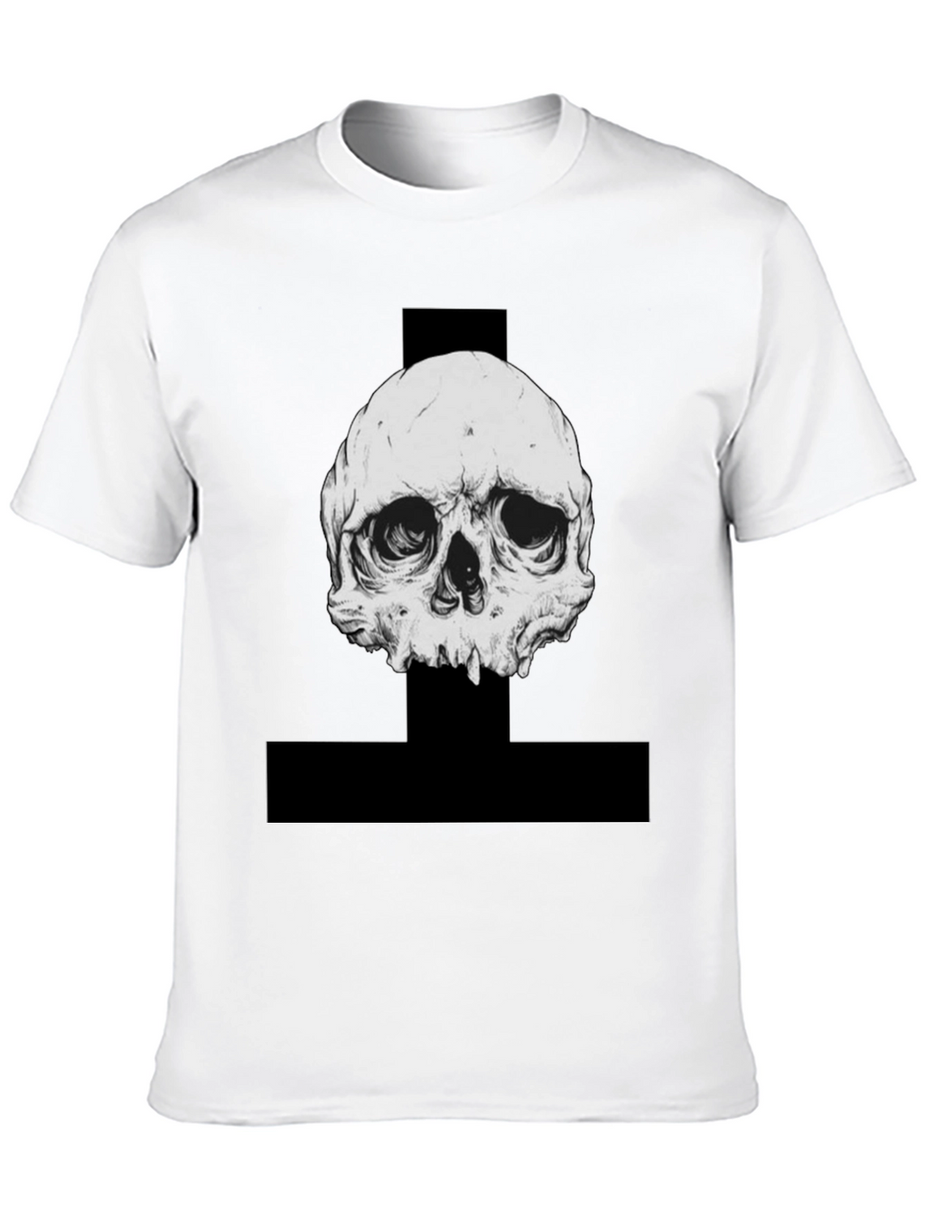 Skull Graphic Black T-Shirt