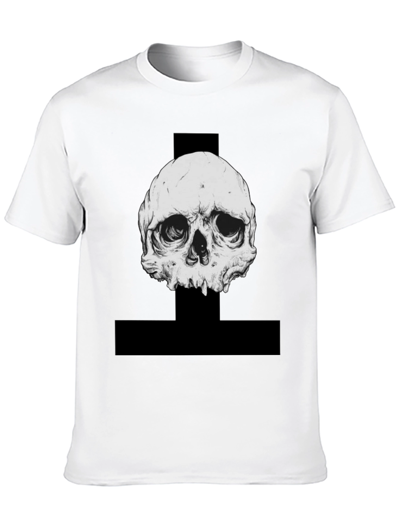 Skull Graphic Black T-Shirt