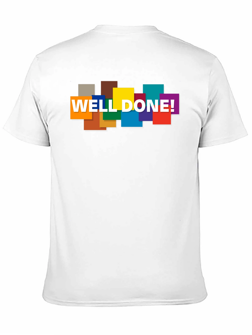 Well Done! Graphic Print Crew Neck T-Shirt