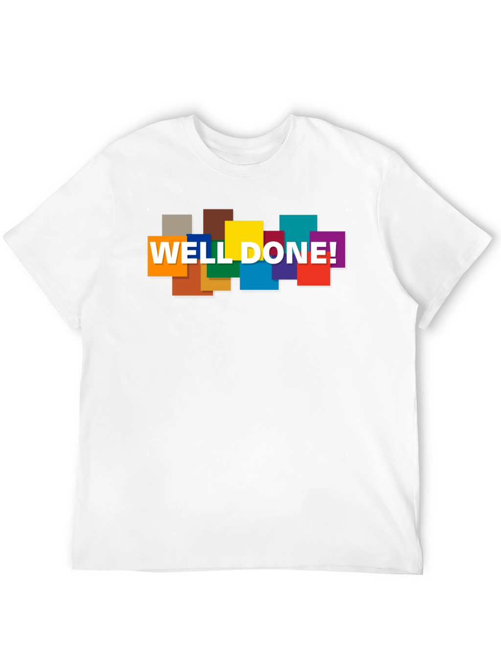 Well Done! Graphic Print Crew Neck T-Shirt