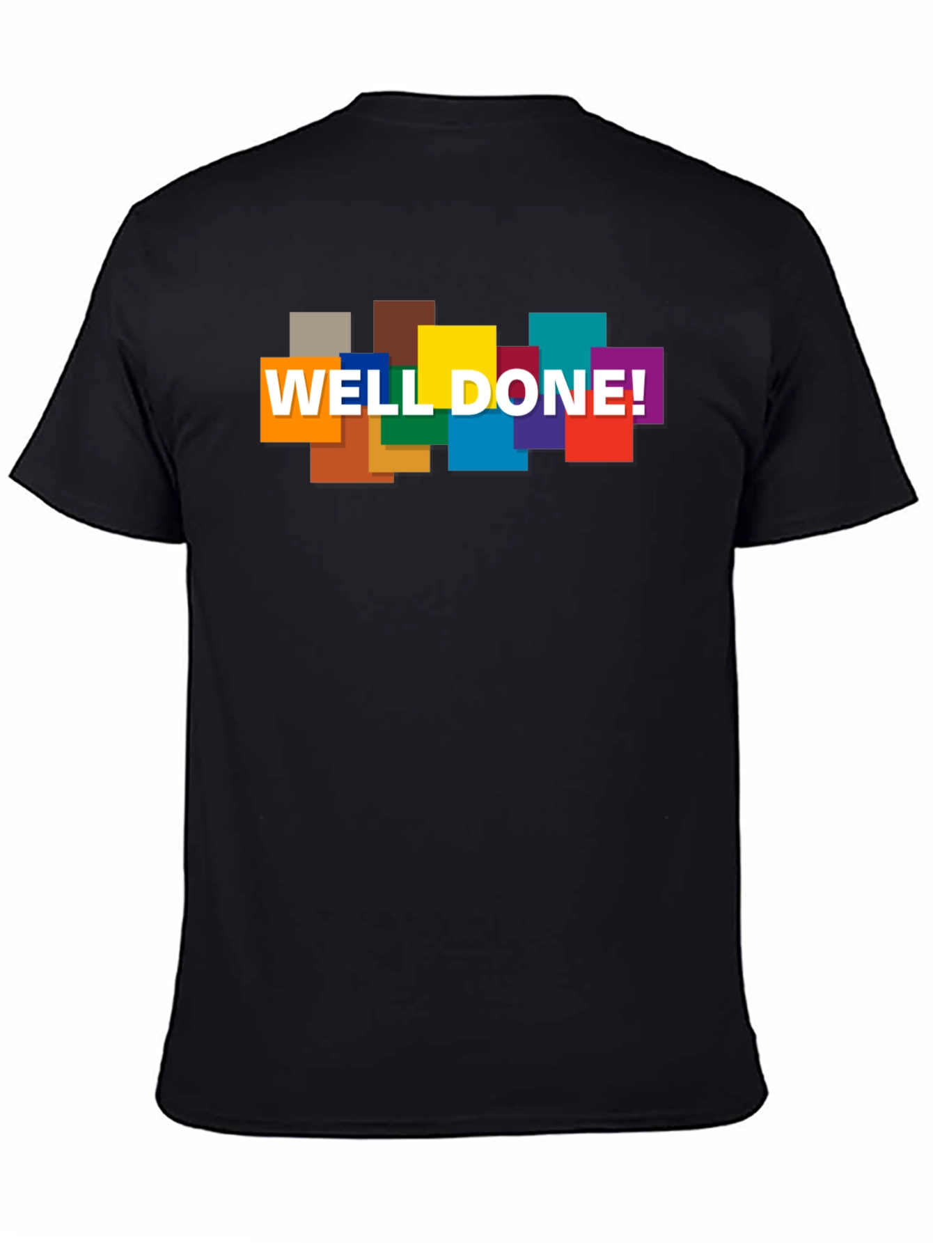 Well Done! Graphic Print Crew Neck T-Shirt