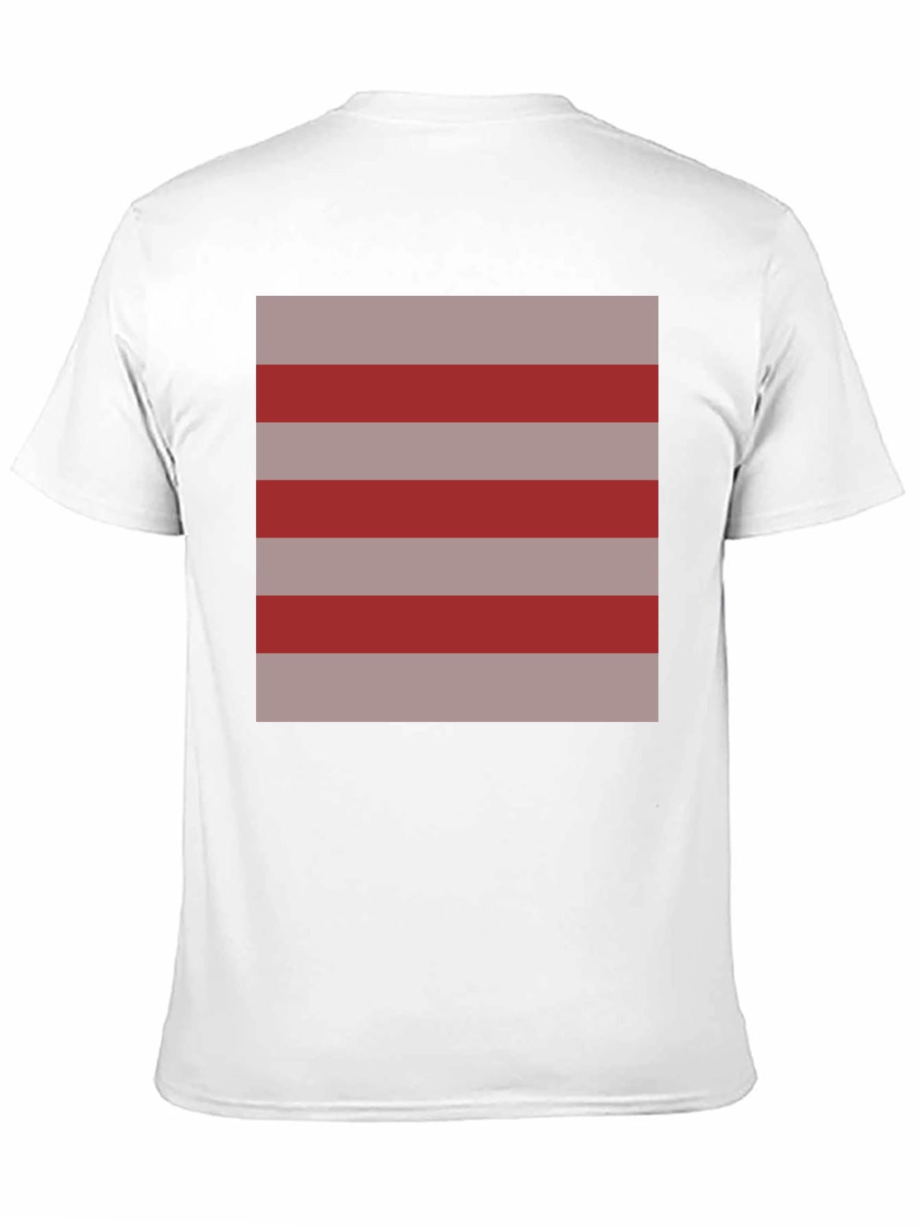 Striped Graphic Tee - Casual Comfort