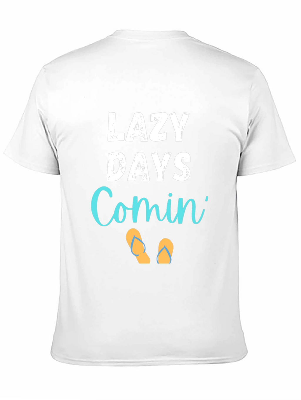Lazy Days Comin Graphic Tee - Summer Vibes