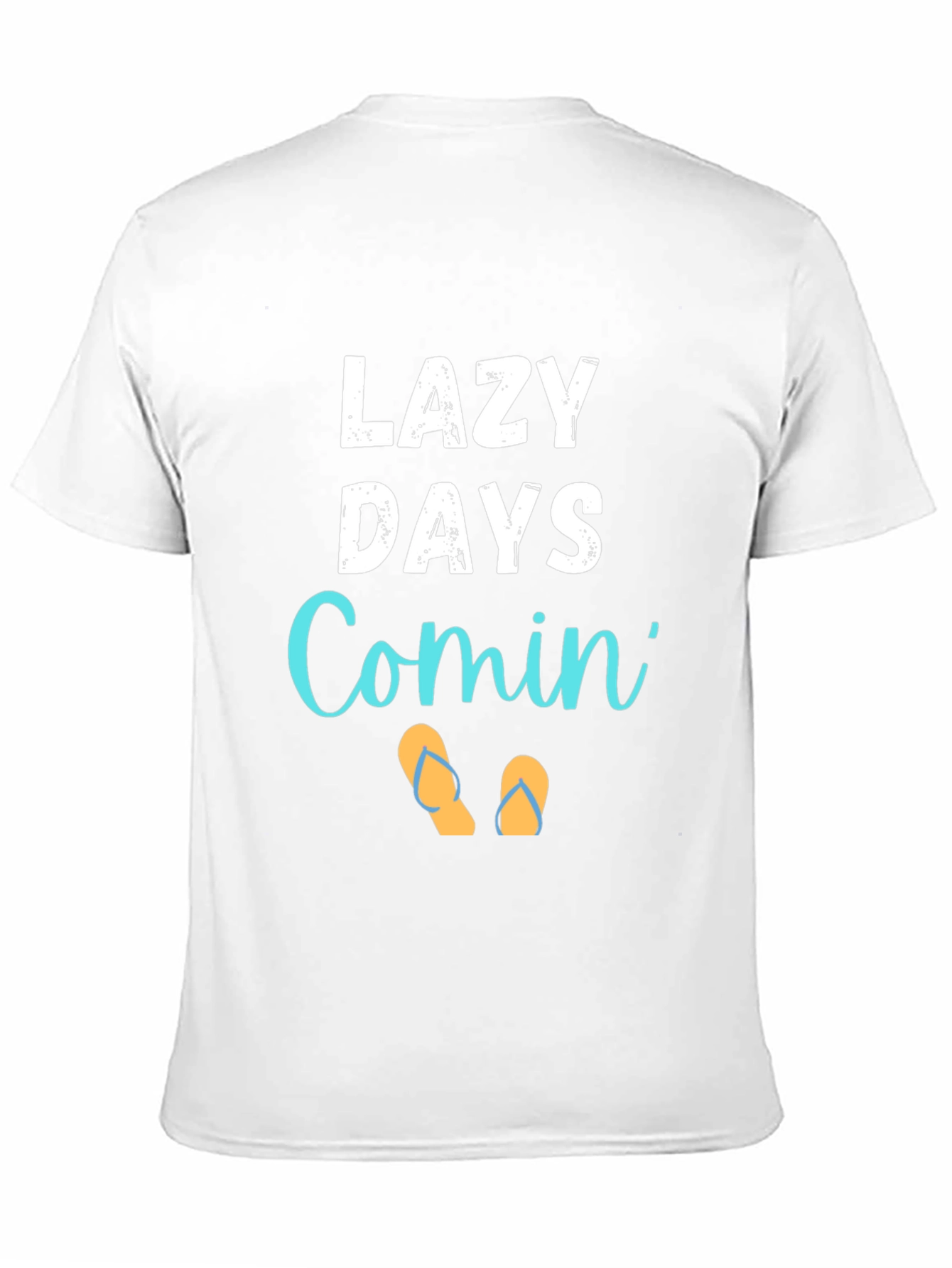 Lazy Days Comin Graphic Tee - Summer Vibes
