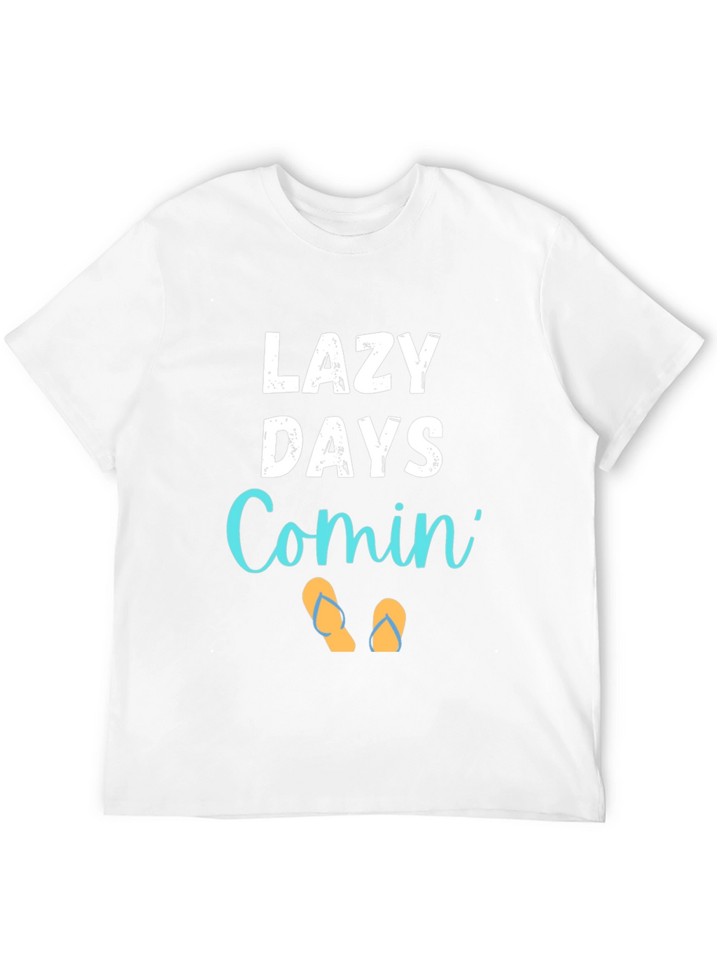 Lazy Days Comin Graphic Tee - Summer Vibes