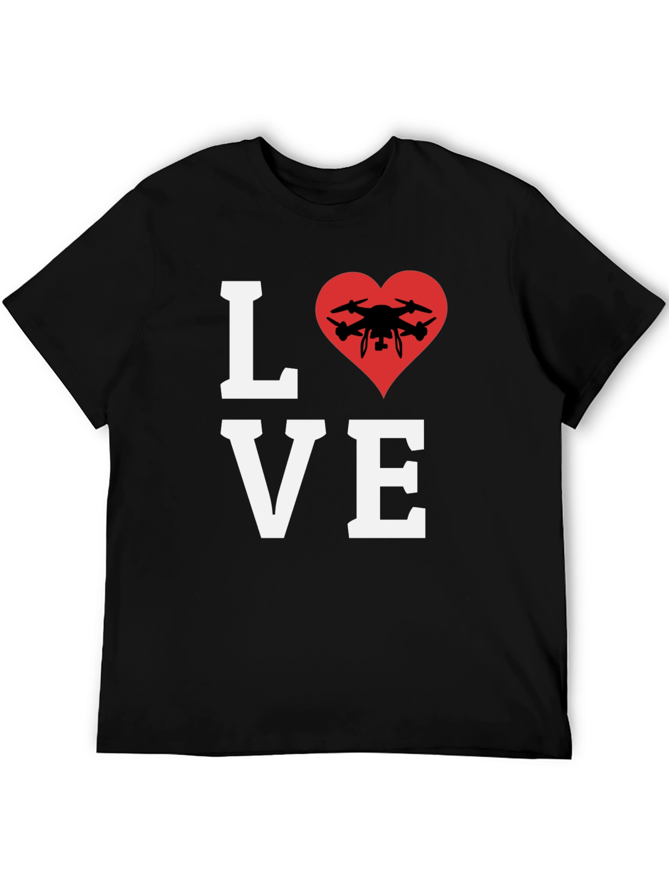 Drone Lover T-Shirt - Pilot Heart Tee