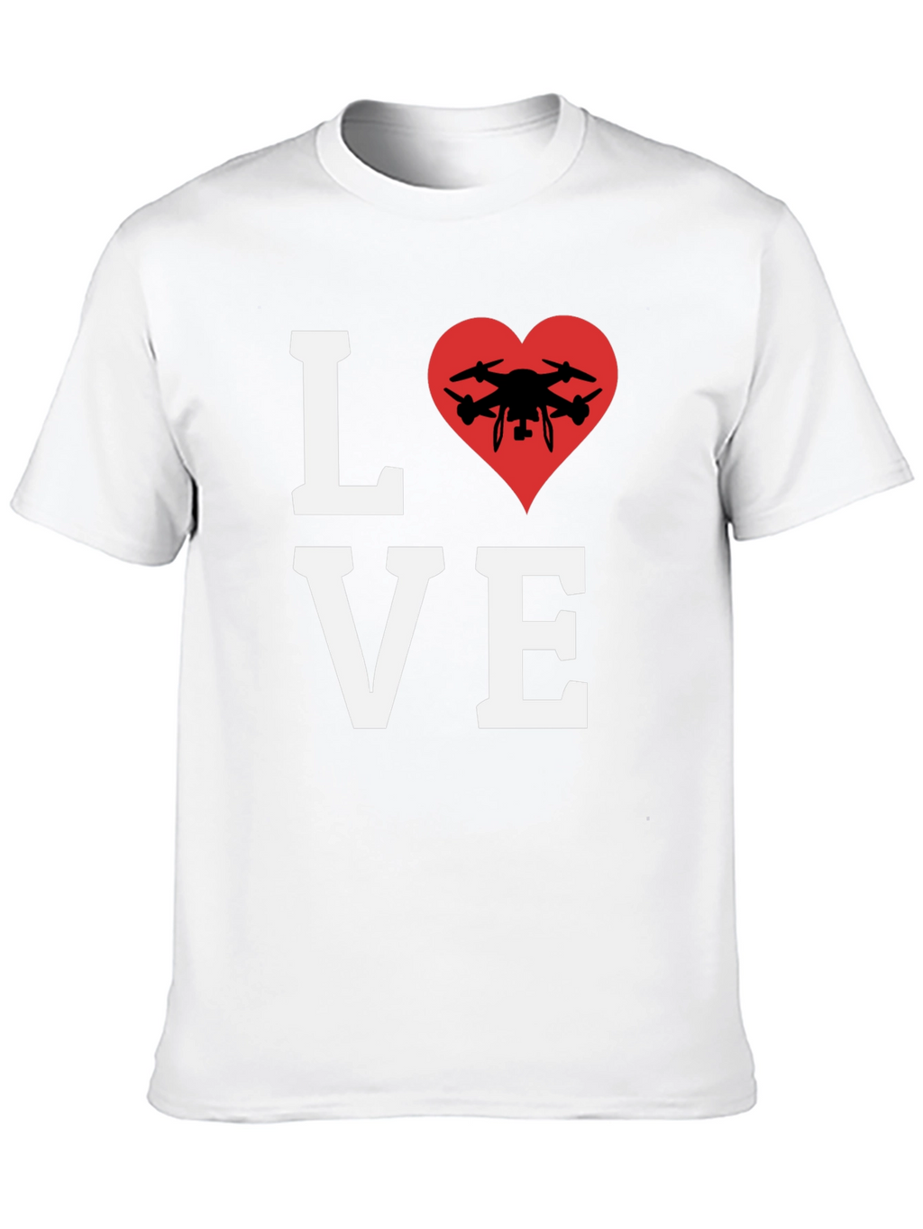 Drone Lover T-Shirt - Pilot Heart Tee