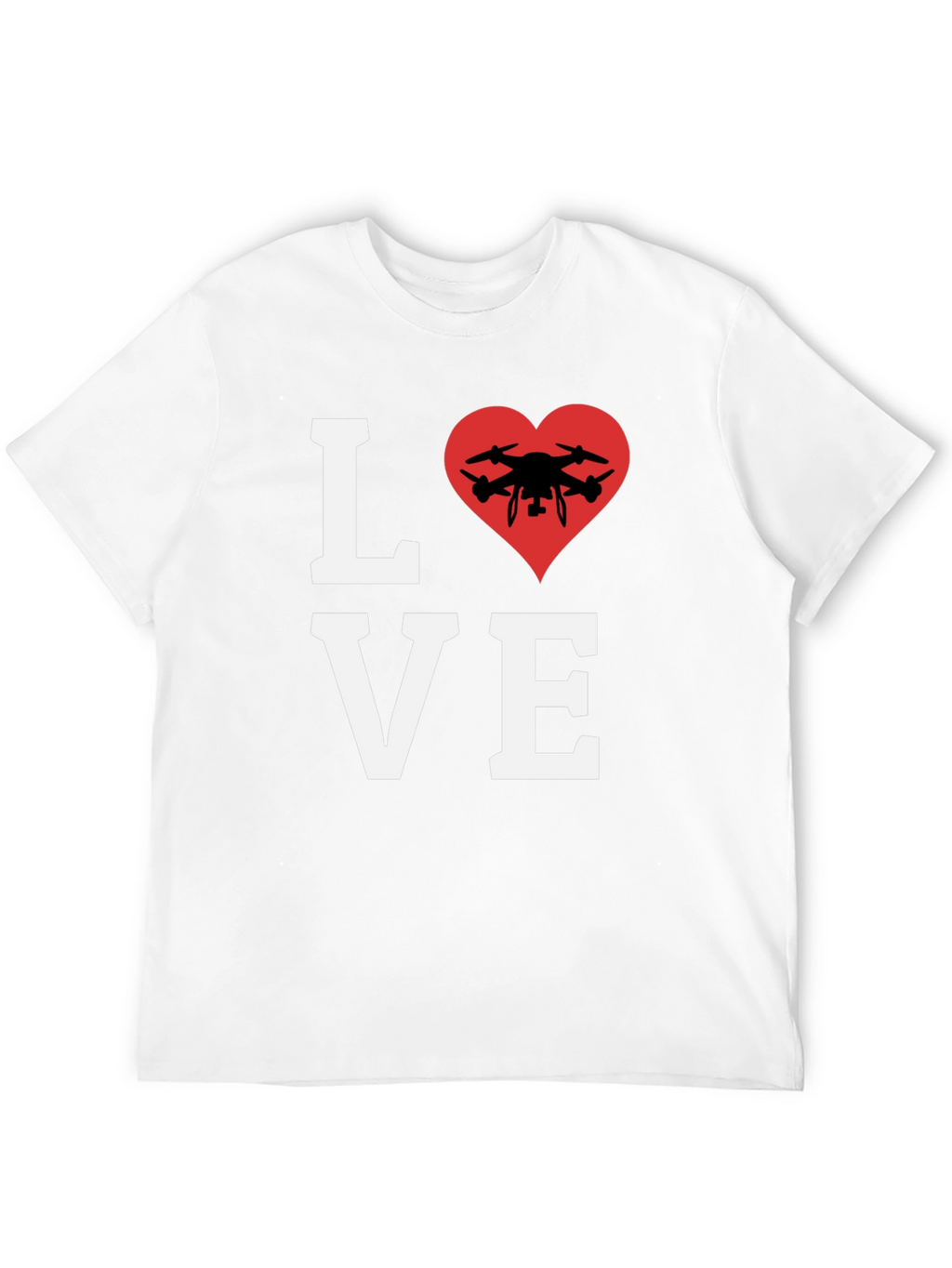 Drone Lover T-Shirt - Pilot Heart Tee
