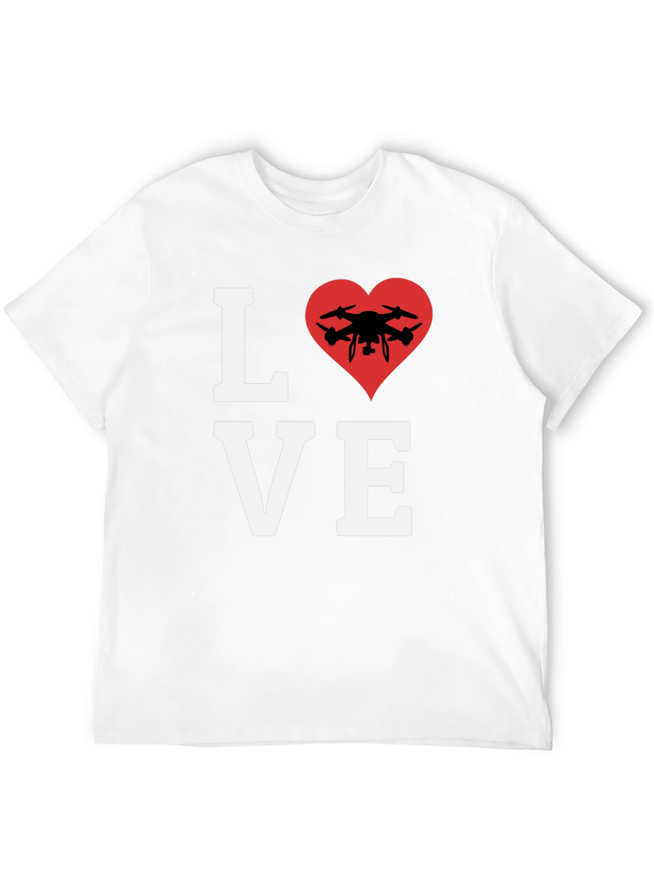 Drone Lover T-Shirt - Pilot Heart Tee