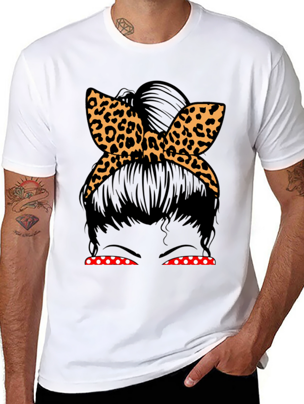 Messy Bun Graphic Tee