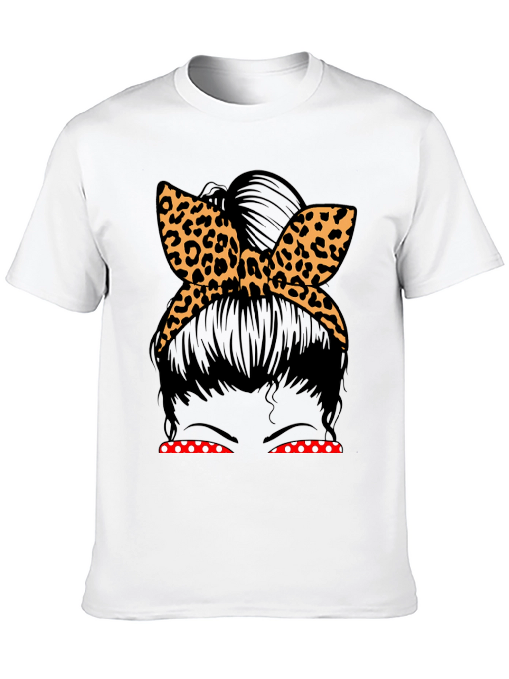 Messy Bun Graphic Tee