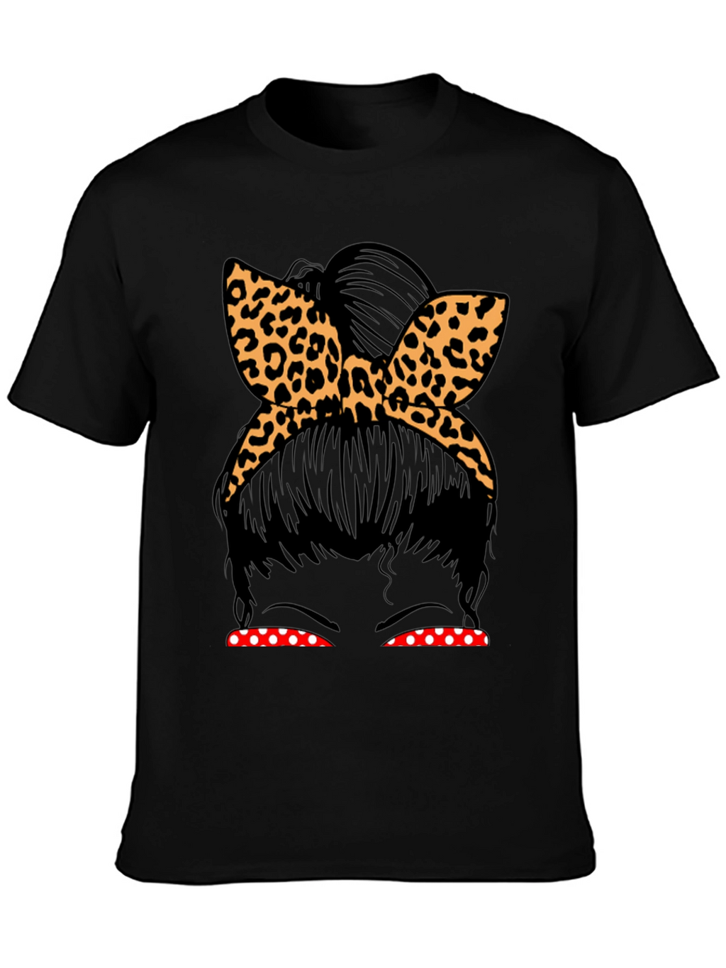 Messy Bun Graphic Tee