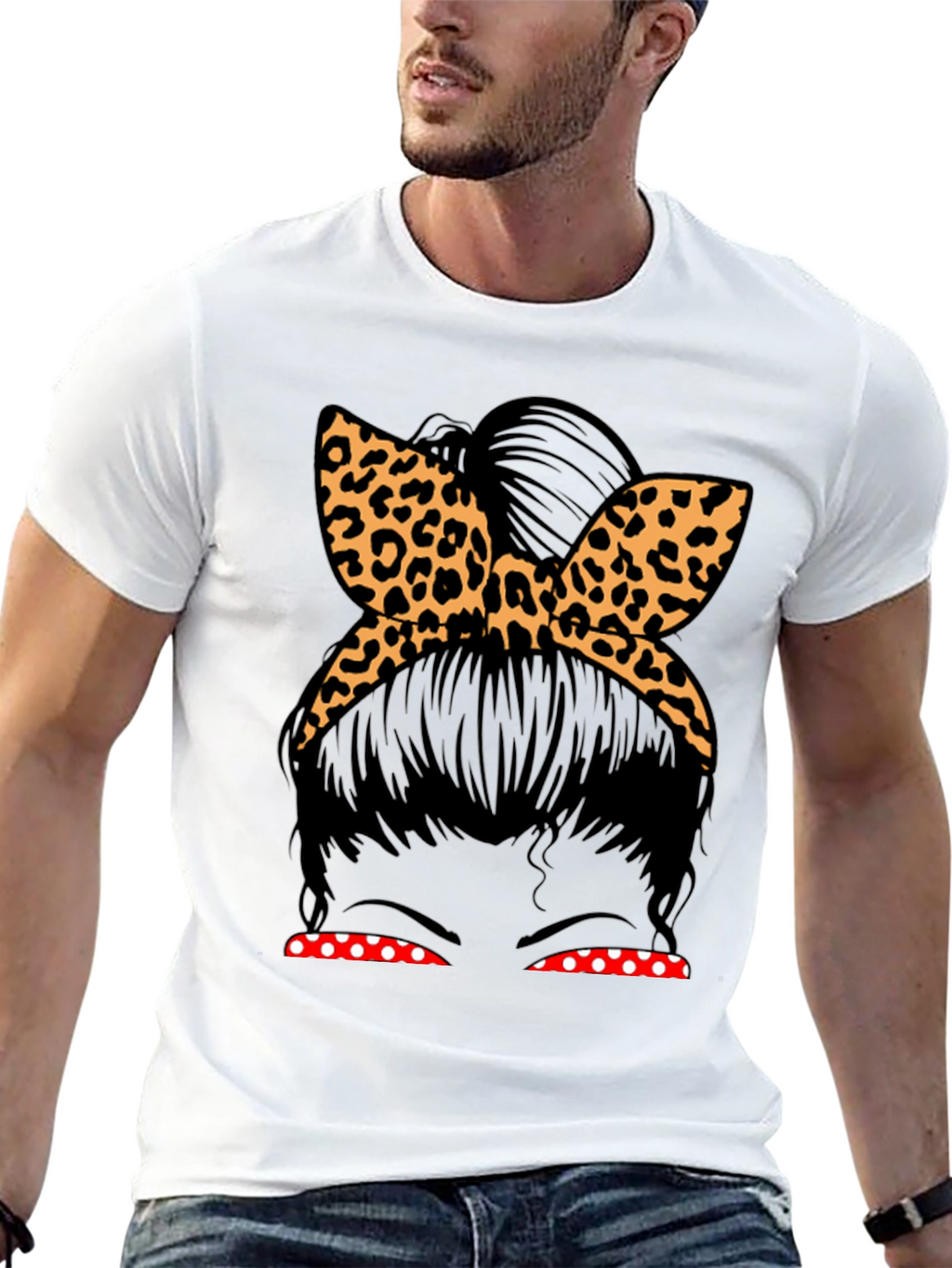 Messy Bun Graphic Tee