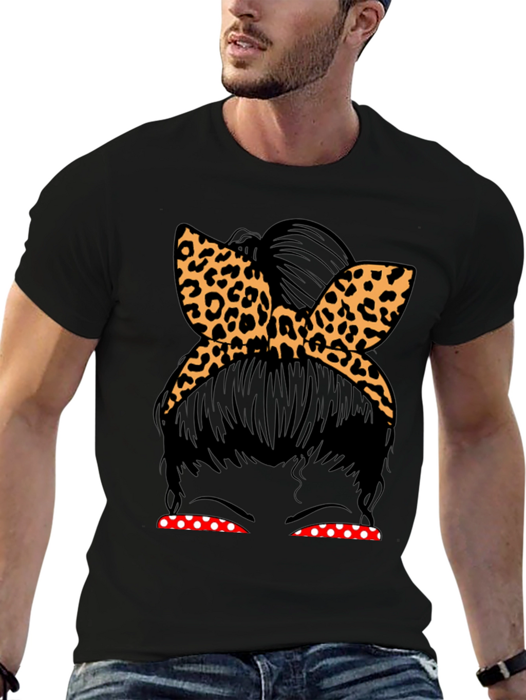 Messy Bun Graphic Tee
