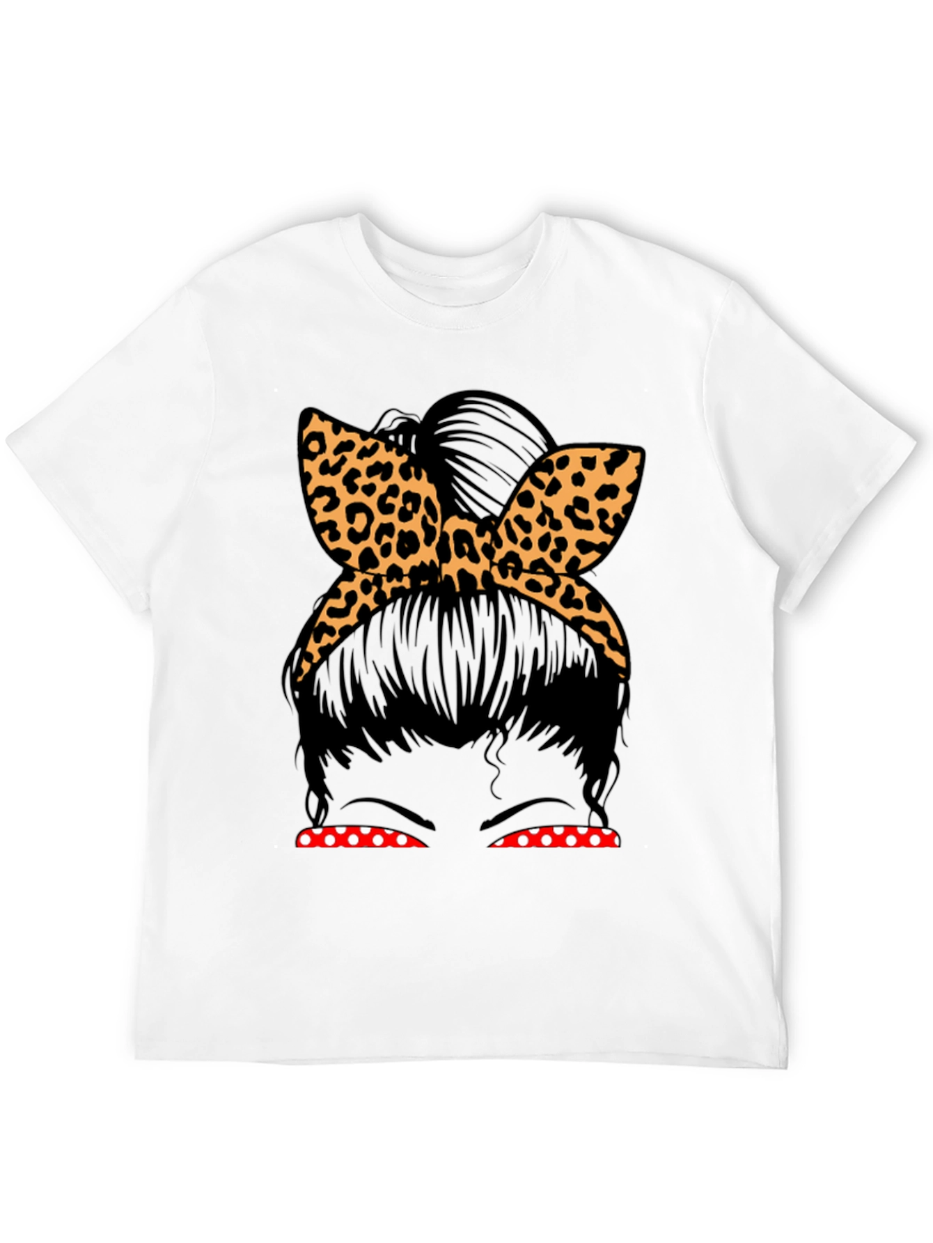 Messy Bun Graphic Tee