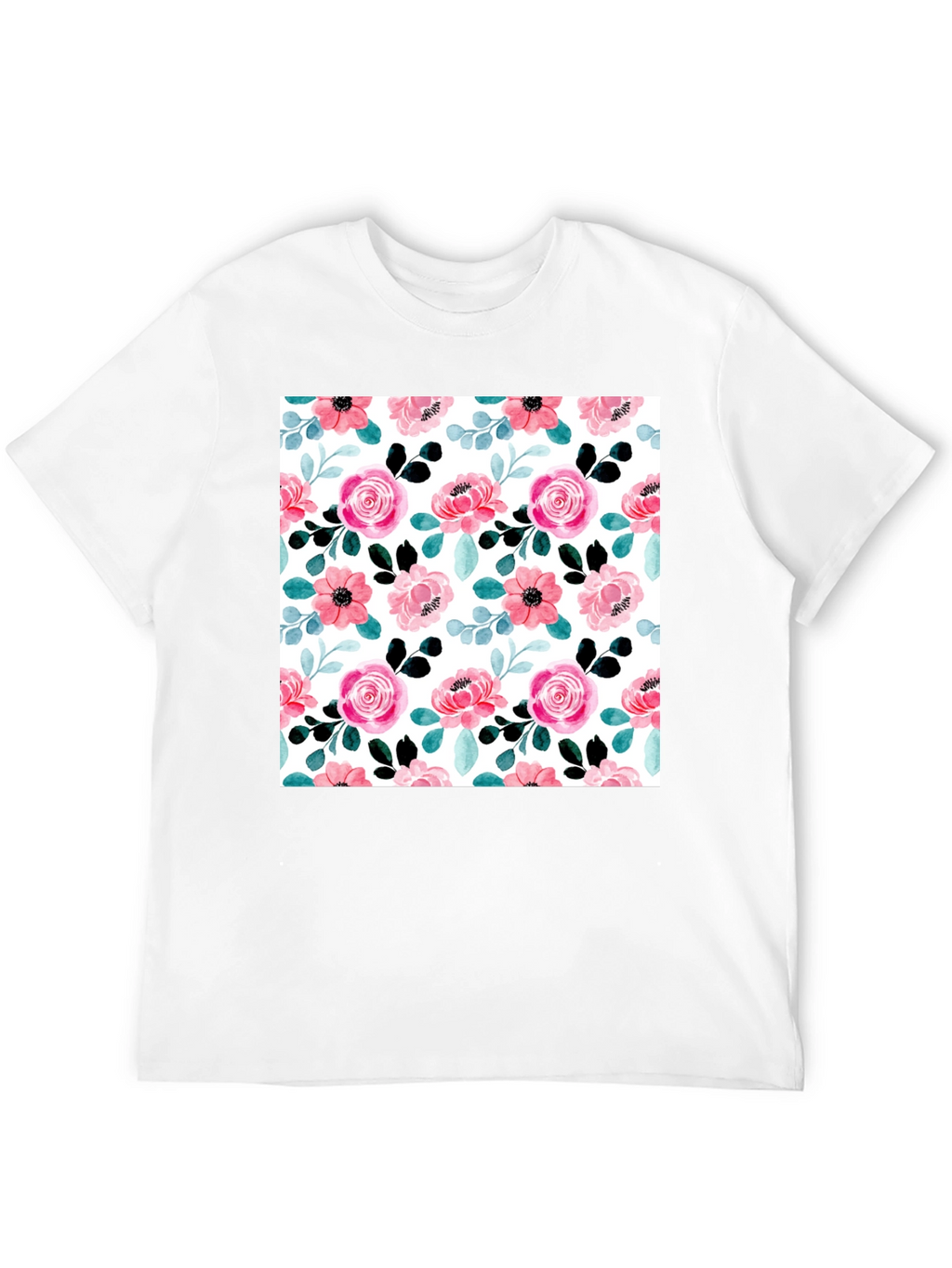 Floral Print Tee - Stylish & Comfortable