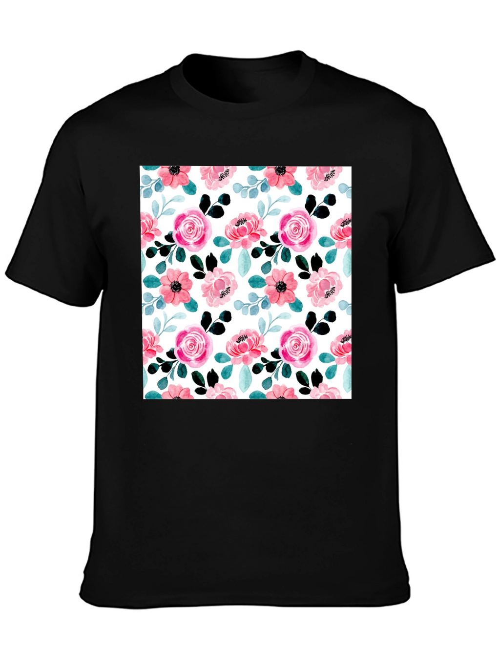 Floral Print Tee - Stylish & Comfortable