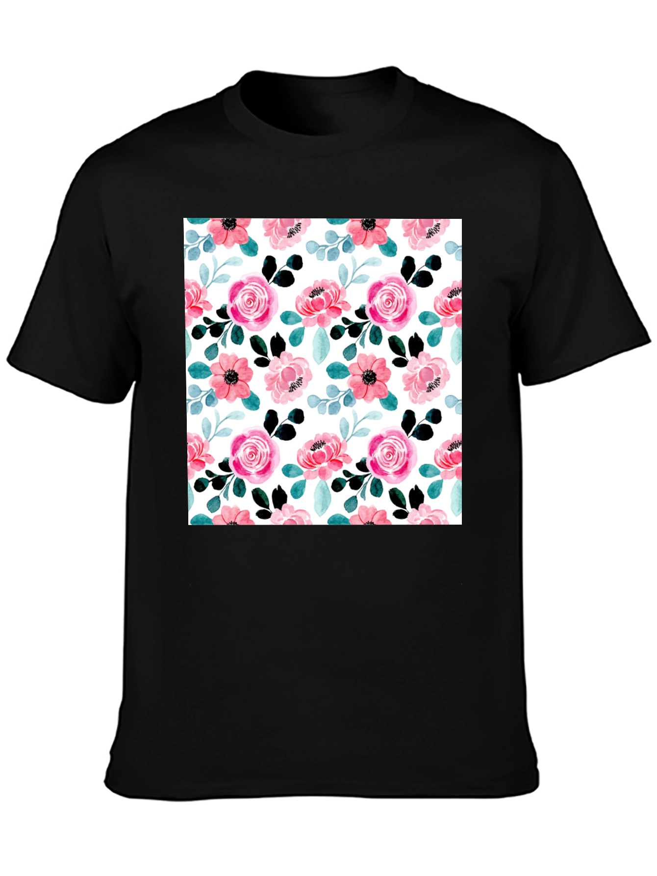 Floral Print Tee - Stylish & Comfortable