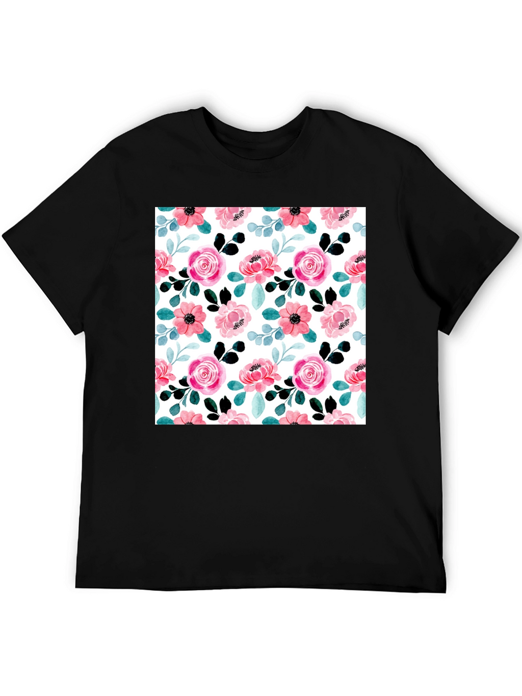 Floral Print Tee - Stylish & Comfortable
