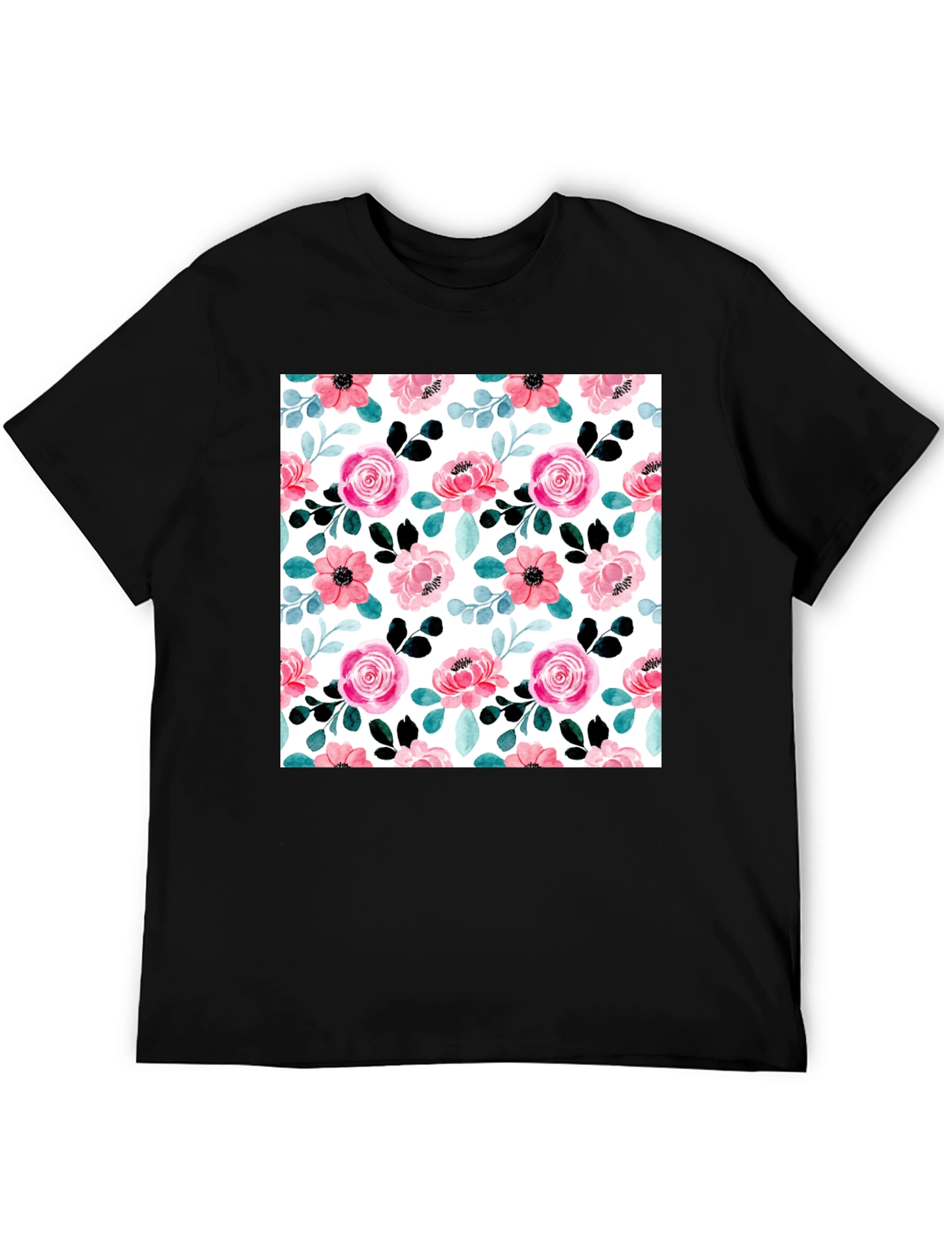 Floral Print Tee - Stylish & Comfortable