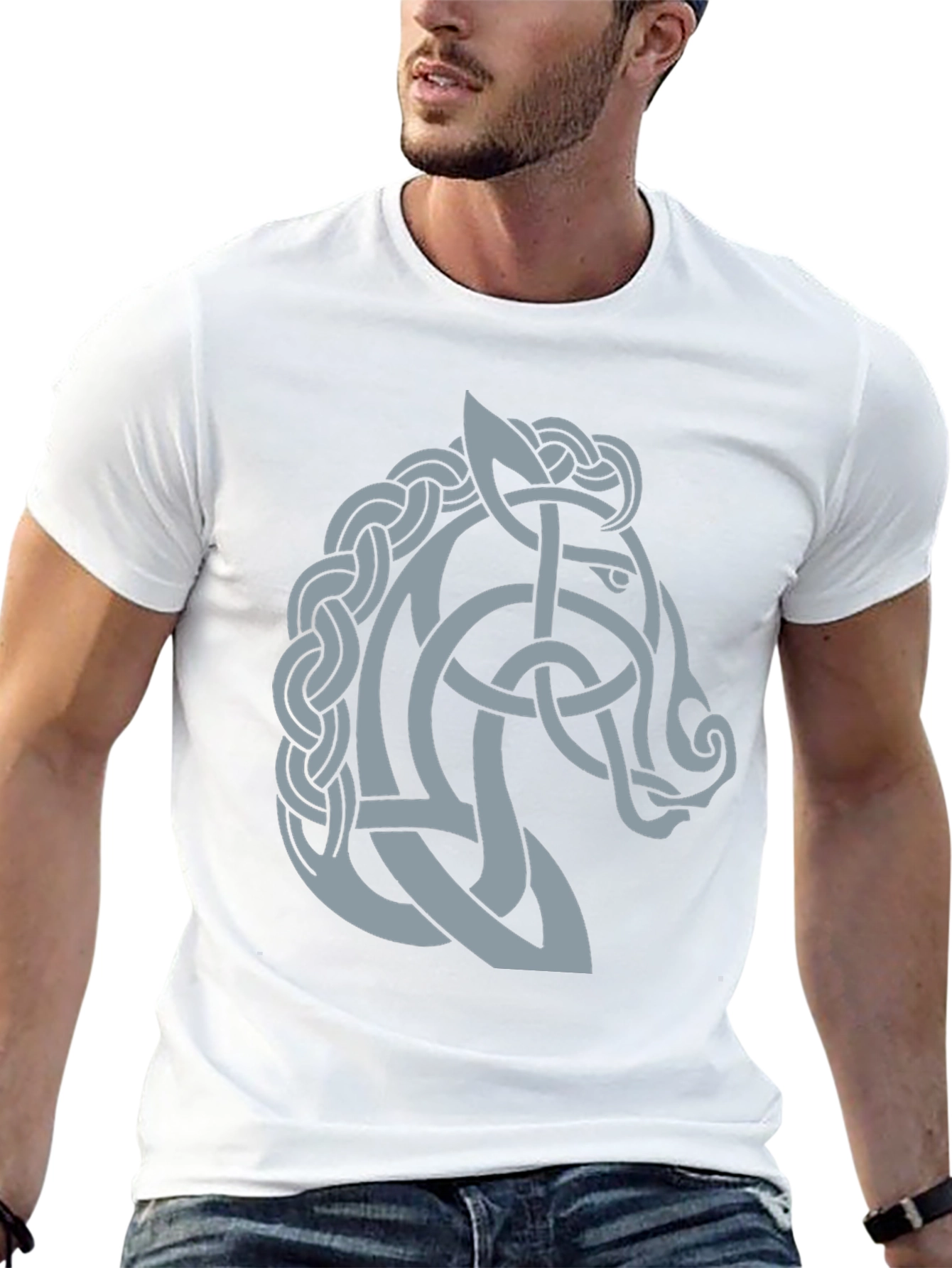 Celtic Knot Horse T-Shirt - Stylish Graphic Tee