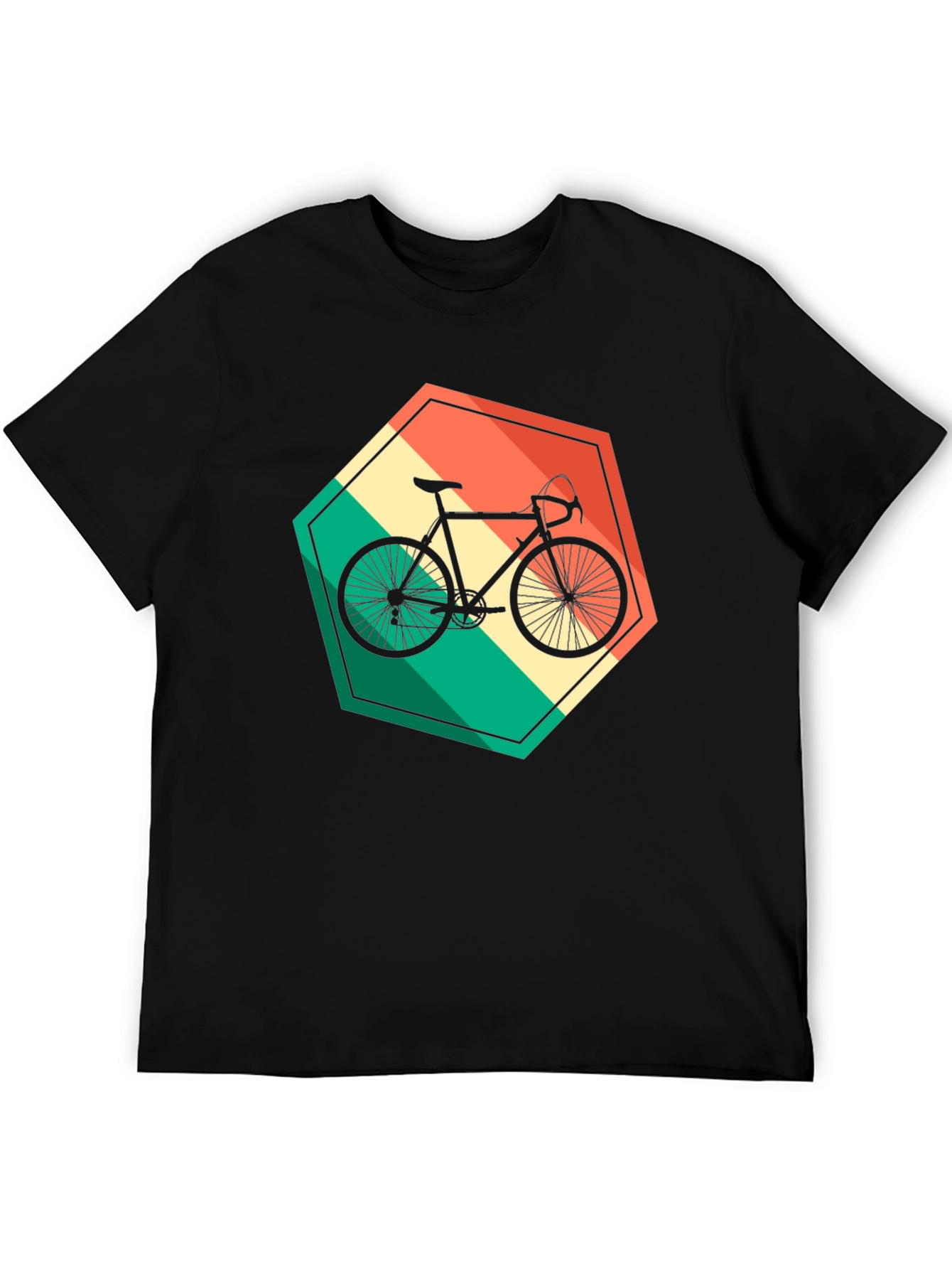 Retro Bike T-Shirt - Stylish Vintage Cycling Design