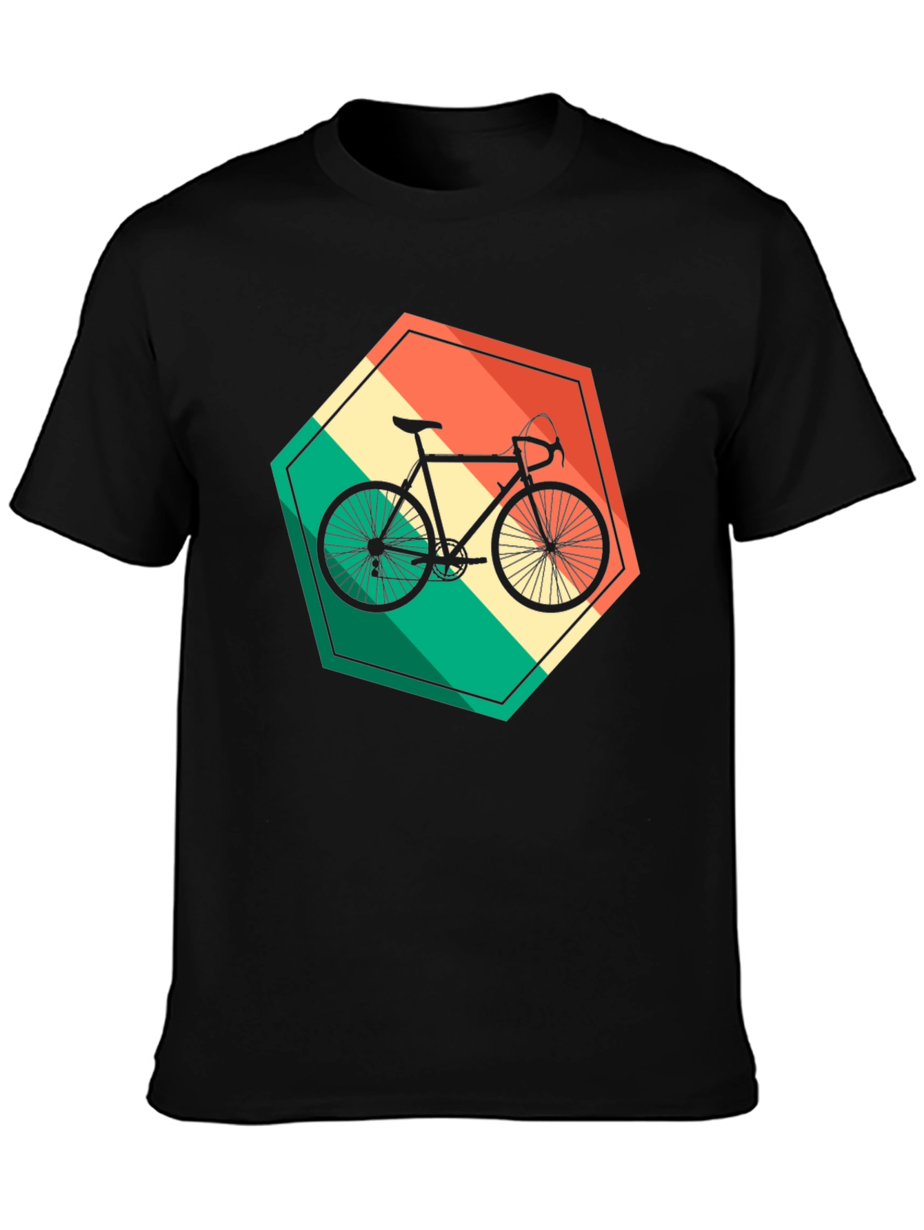 Retro Bike T-Shirt - Stylish Vintage Cycling Design