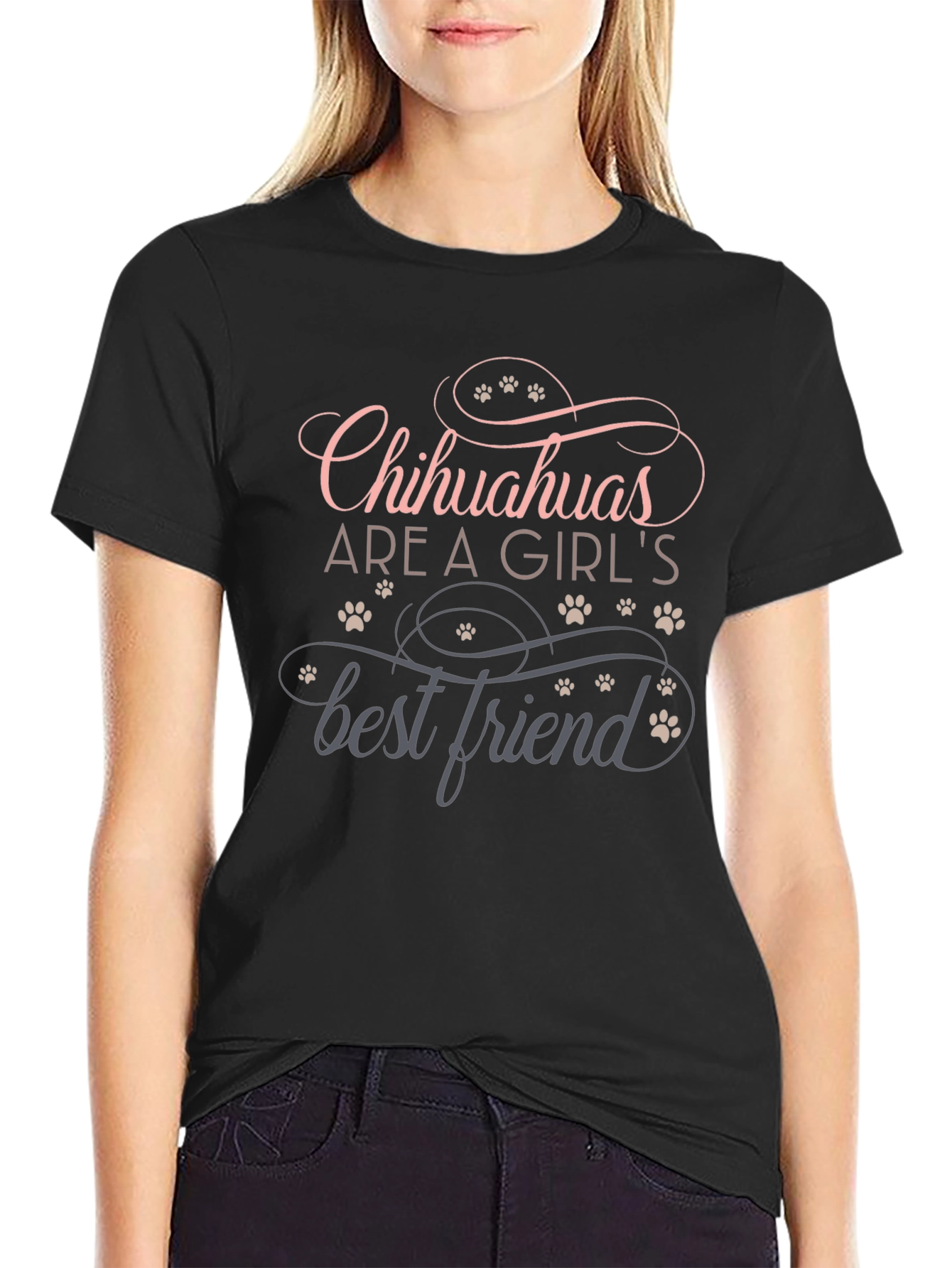 Chihuahuas Girls Best Friend T-Shirt