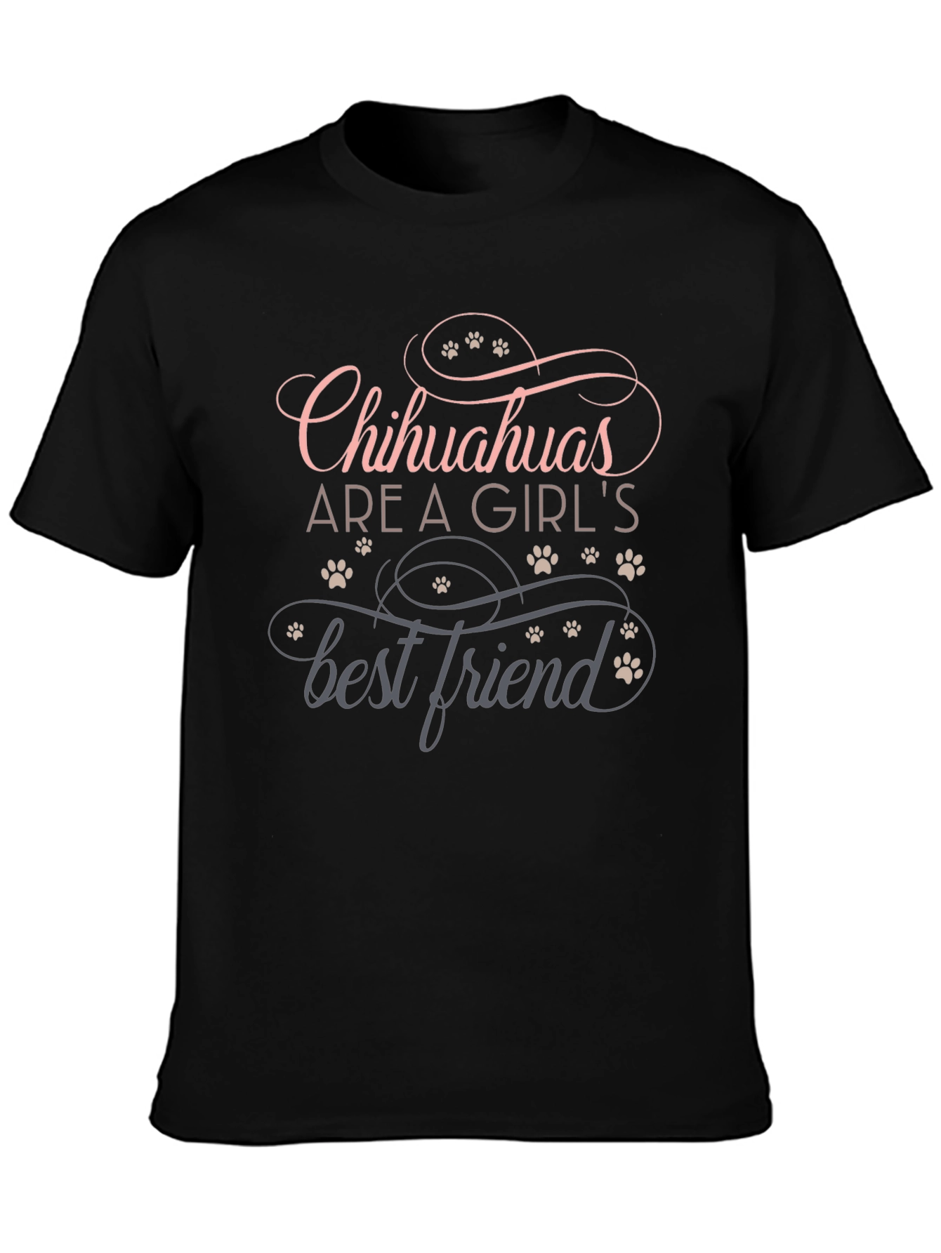 Chihuahuas Girls Best Friend T-Shirt