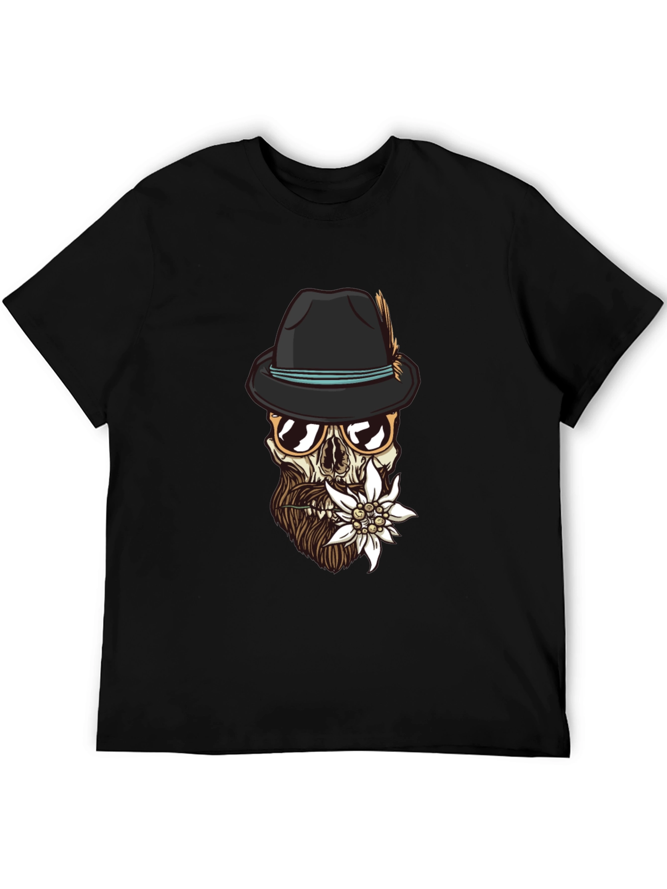 Edelweiss Skull Graphic Tee