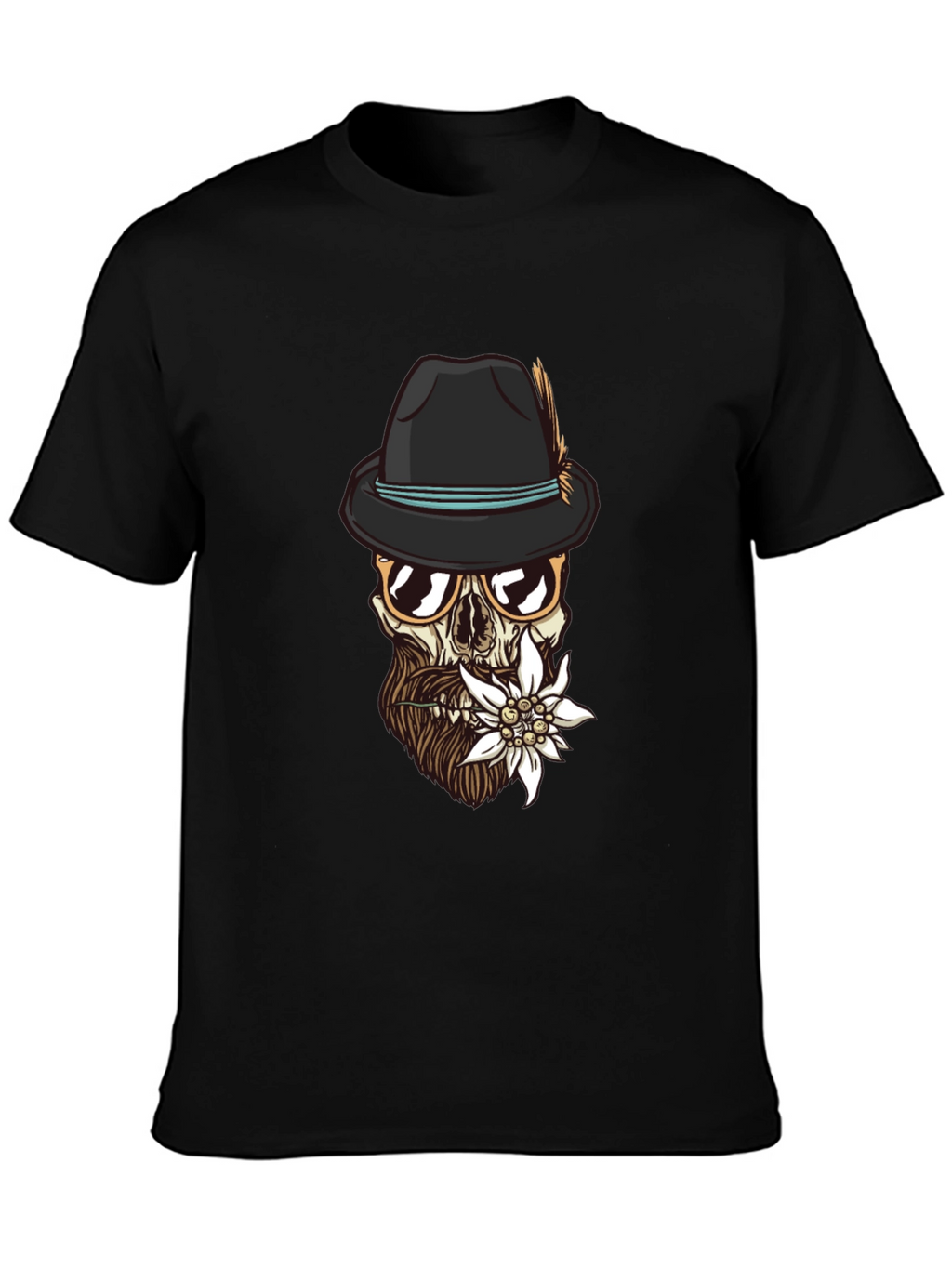 Edelweiss Skull Graphic Tee