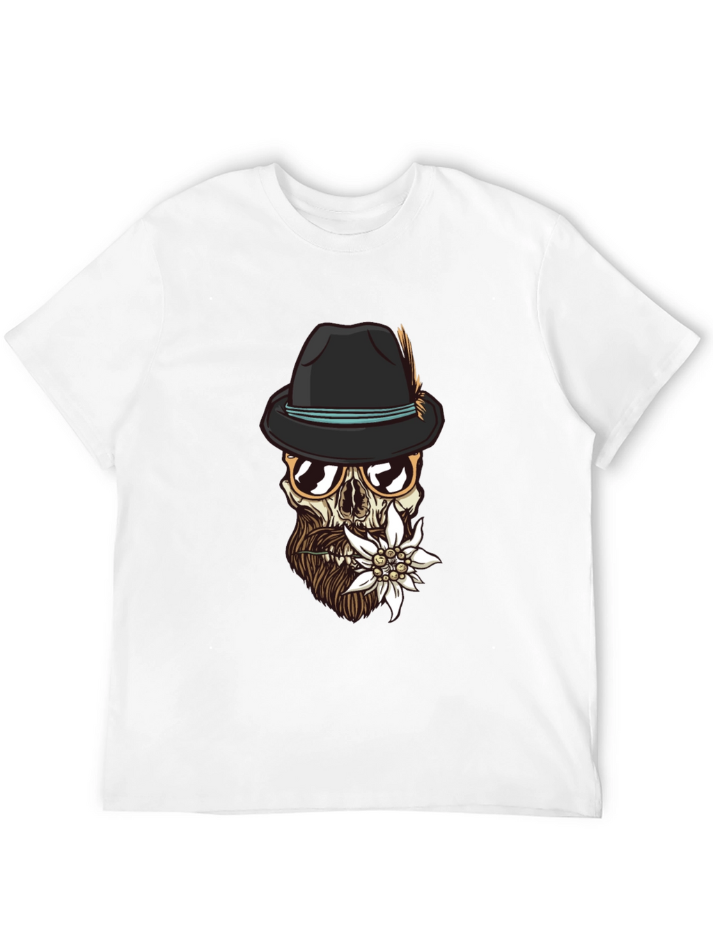 Edelweiss Skull Graphic Tee