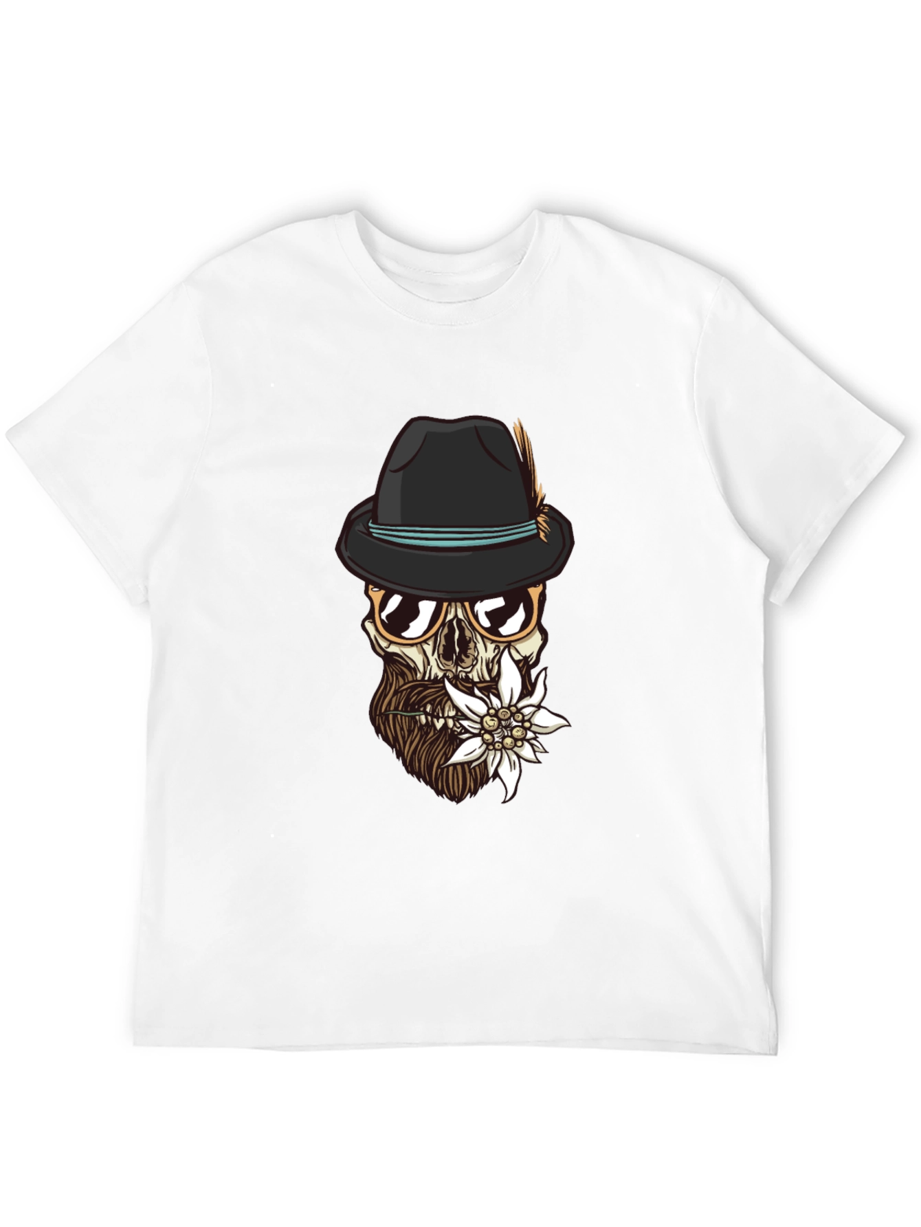 Edelweiss Skull Graphic Tee