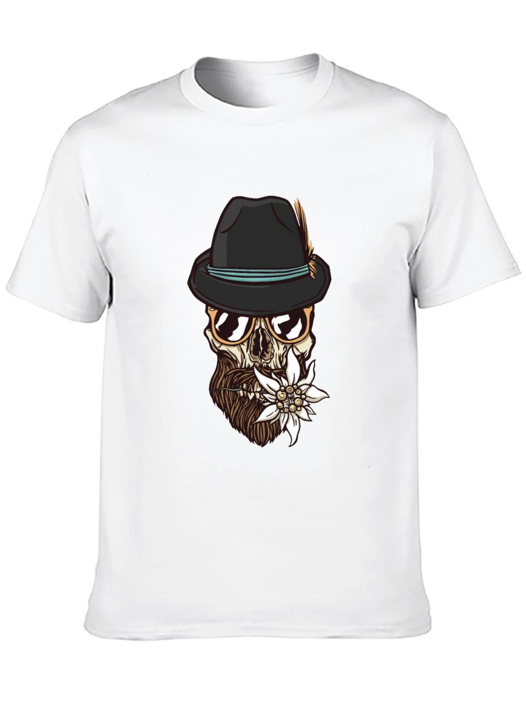 Edelweiss Skull Graphic Tee