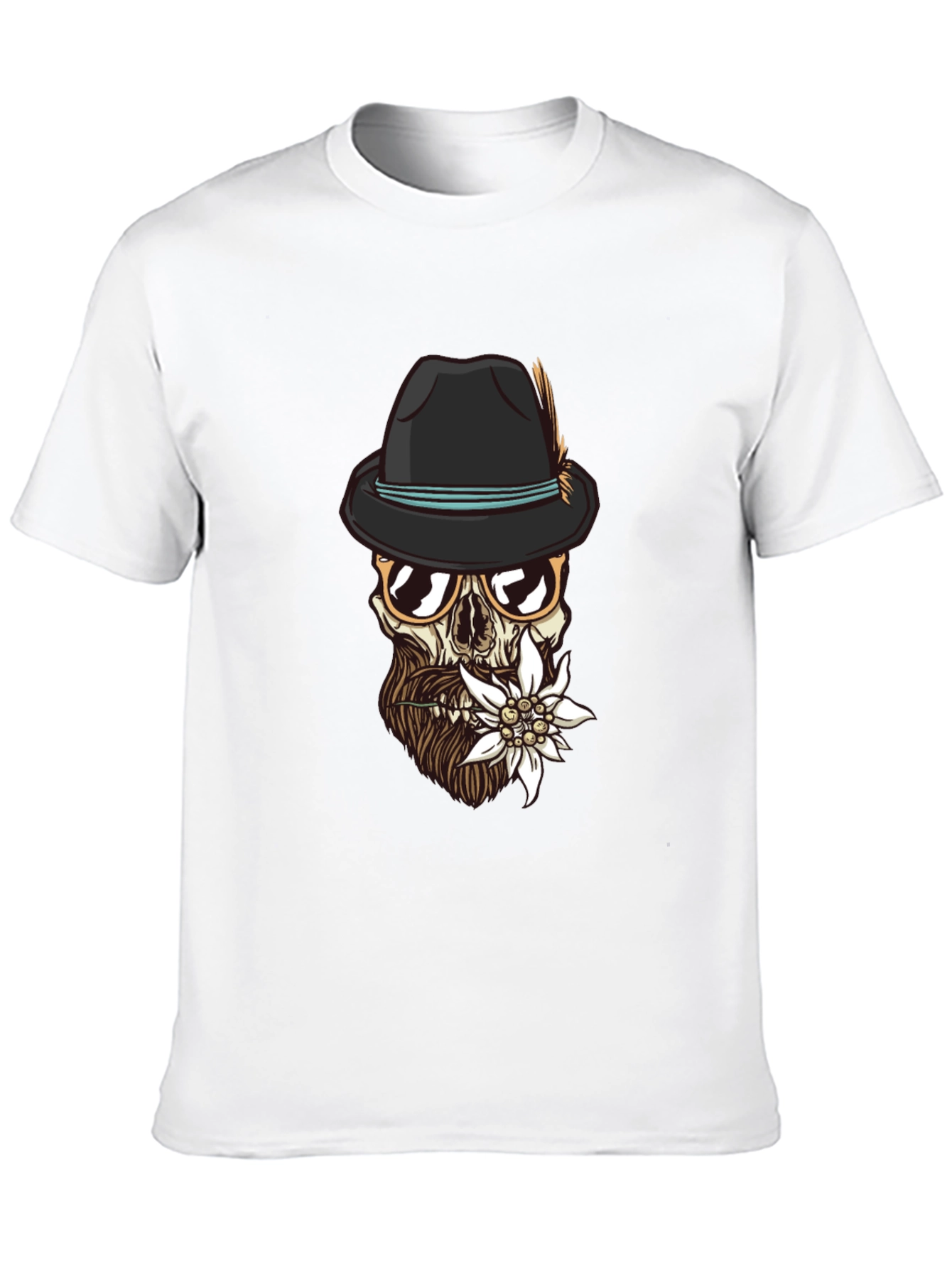 Edelweiss Skull Graphic Tee