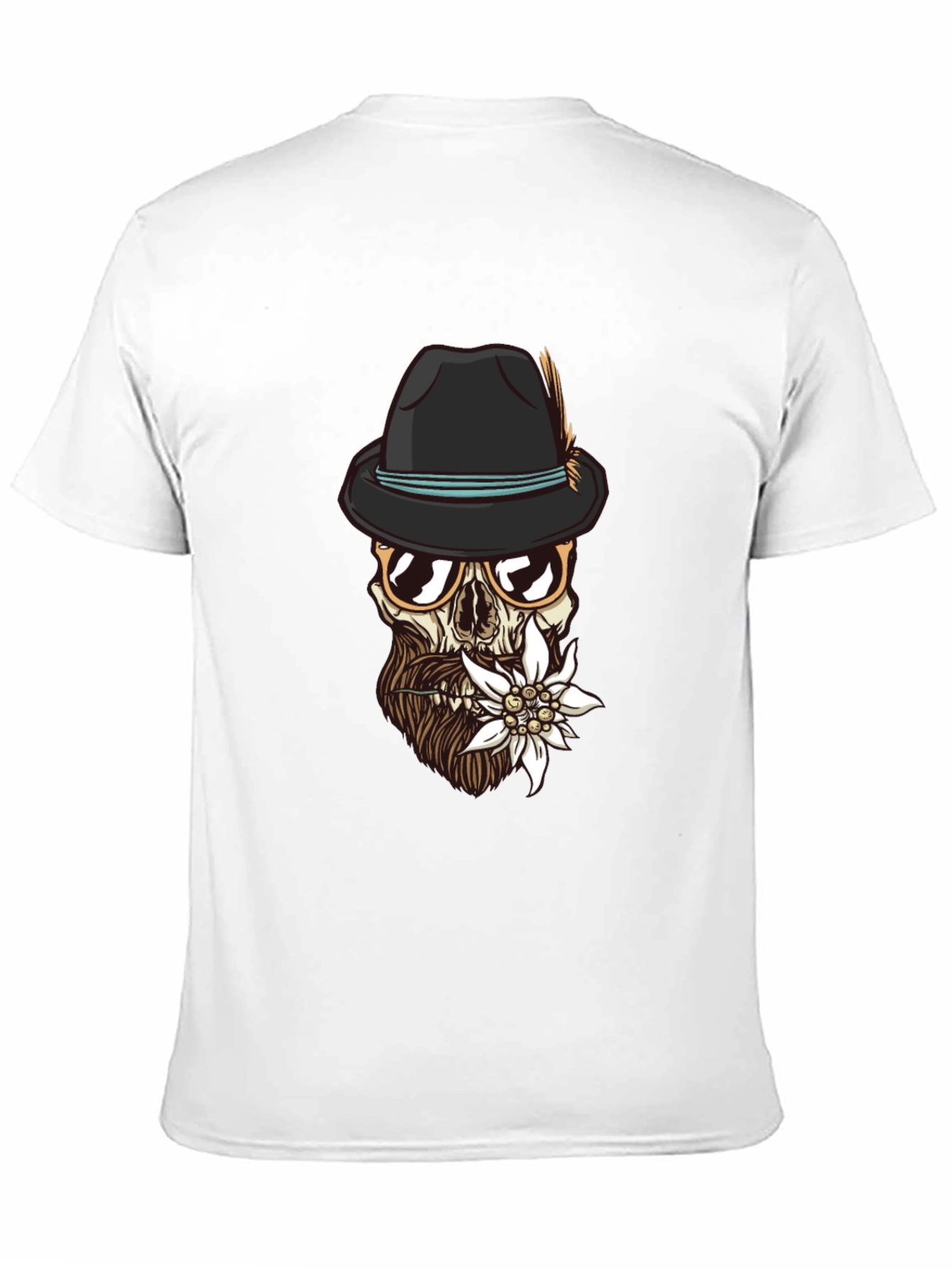 Edelweiss Skull Graphic Tee