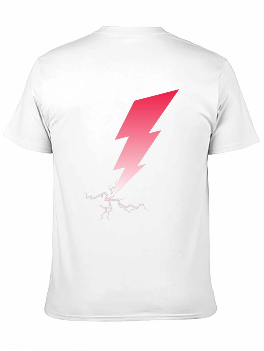 Lightning Bolt Graphic Tee - Stylish Black T-Shirt