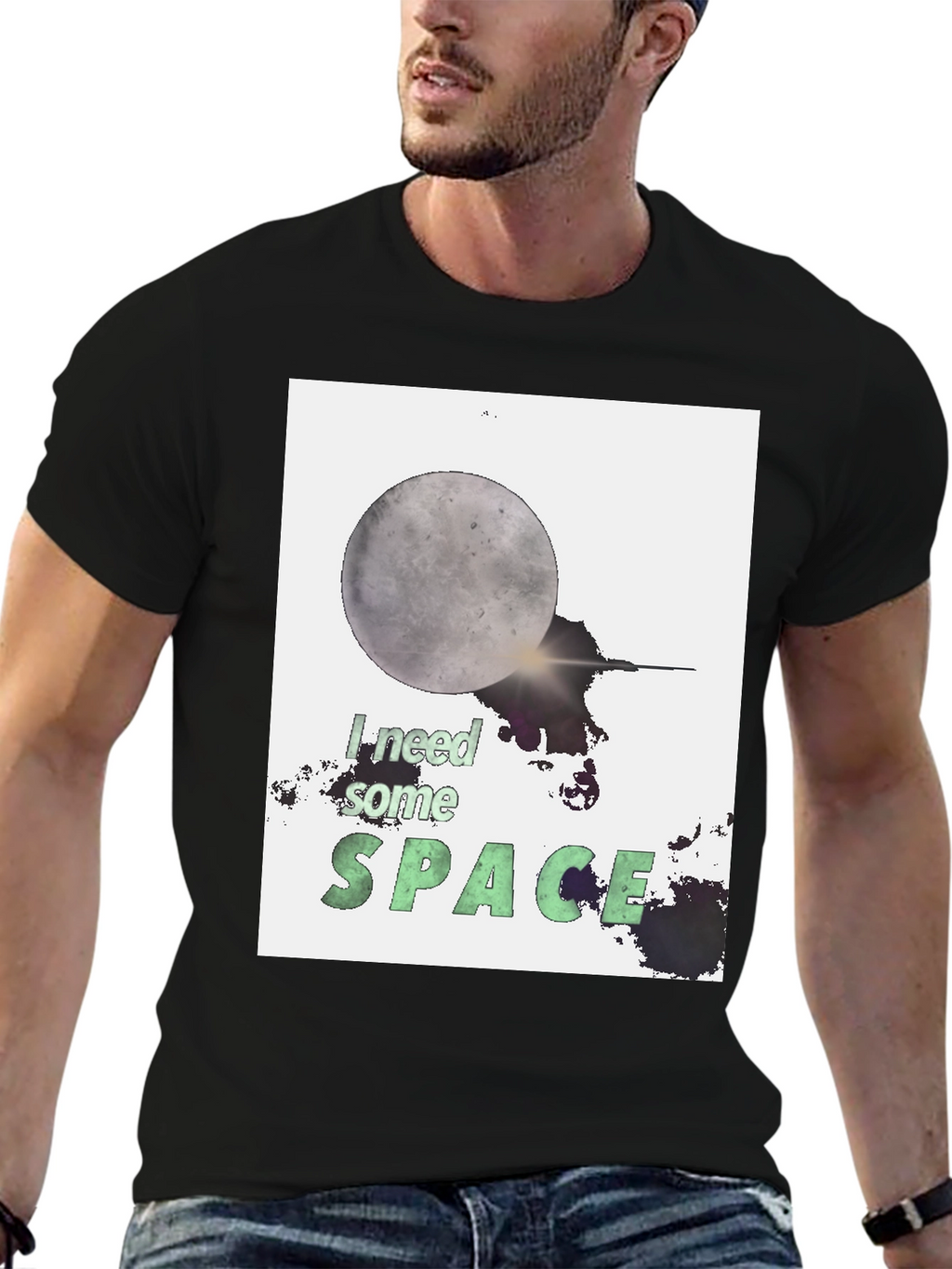 I Need Some Space T-Shirt - Trendy Graphic Tee