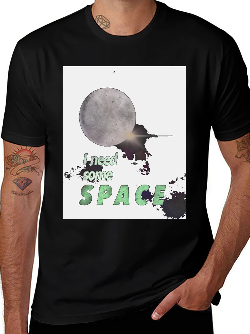 I Need Some Space T-Shirt - Trendy Graphic Tee