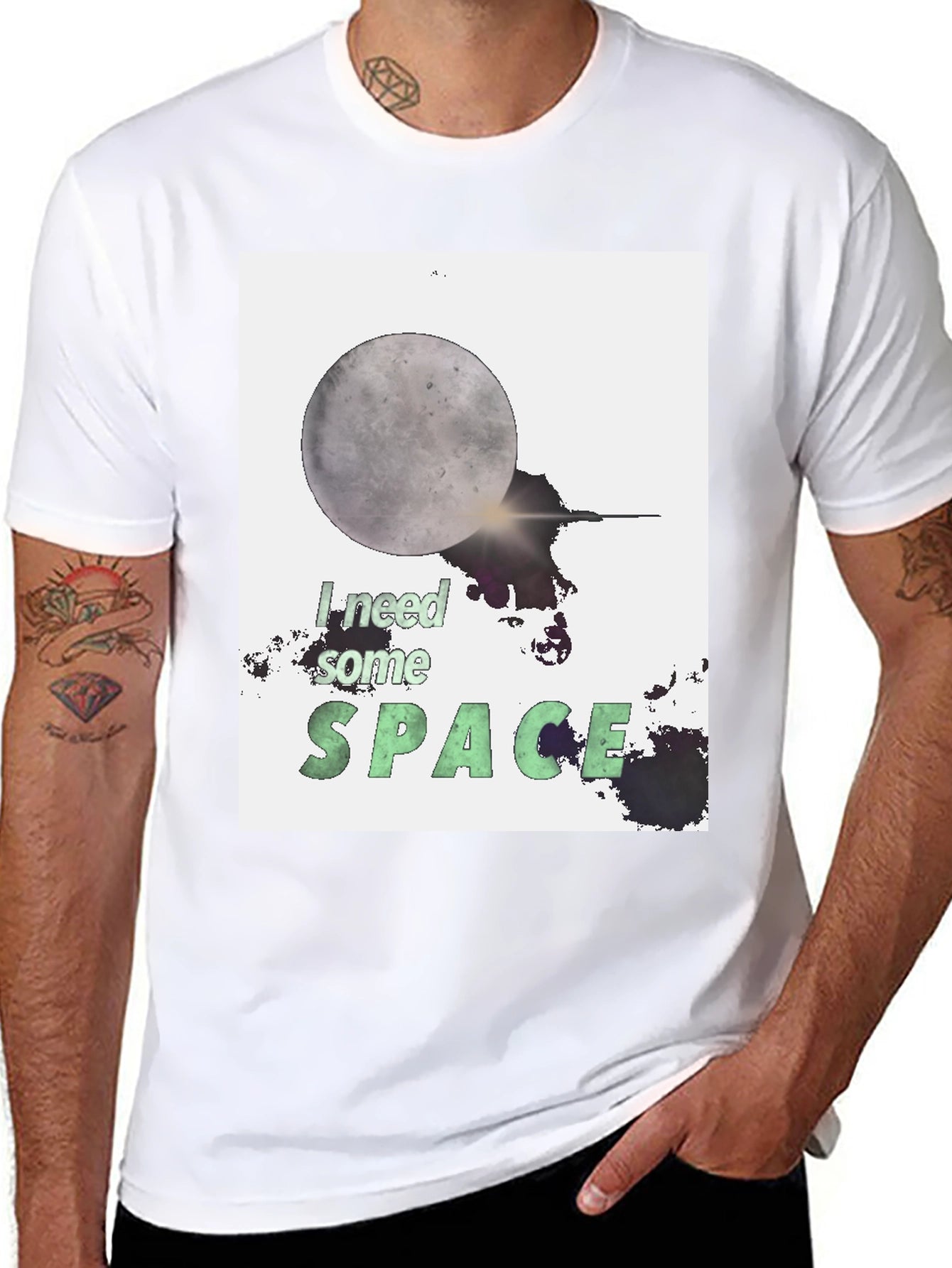 I Need Some Space T-Shirt - Trendy Graphic Tee