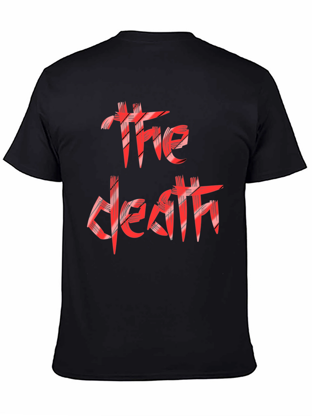 The Death Graphic Print Mens T-Shirt