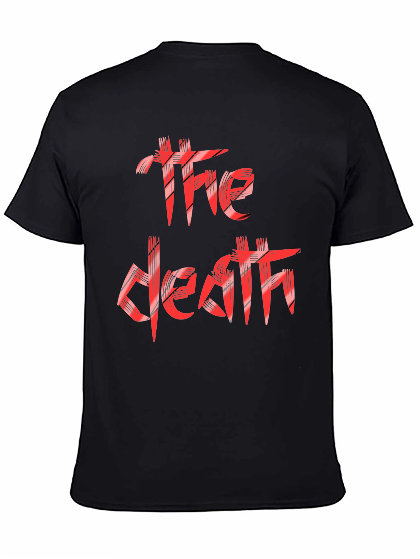 The Death Graphic Print Mens T-Shirt