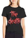 The Death Graphic Print Mens T-Shirt